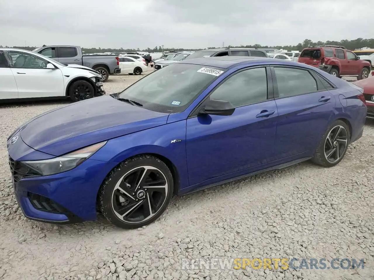1 Фотография поврежденного автомобиля KMHLR4AF3PU630848 HYUNDAI ELANTRA 2023