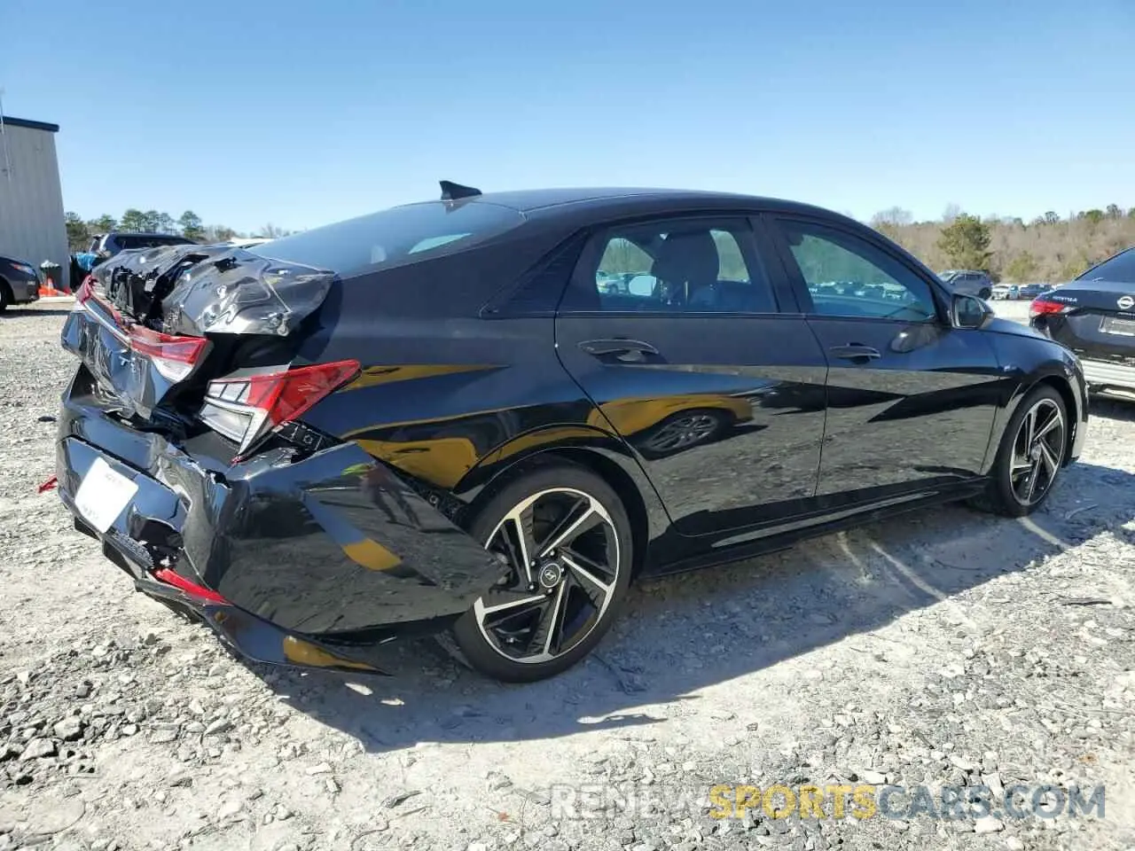 3 Фотография поврежденного автомобиля KMHLR4AF4PU521296 HYUNDAI ELANTRA 2023
