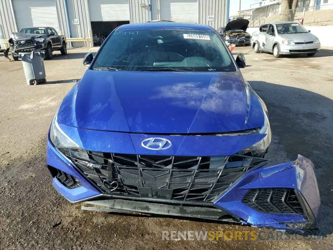 5 Photograph of a damaged car KMHLR4AF4PU538275 HYUNDAI ELANTRA 2023
