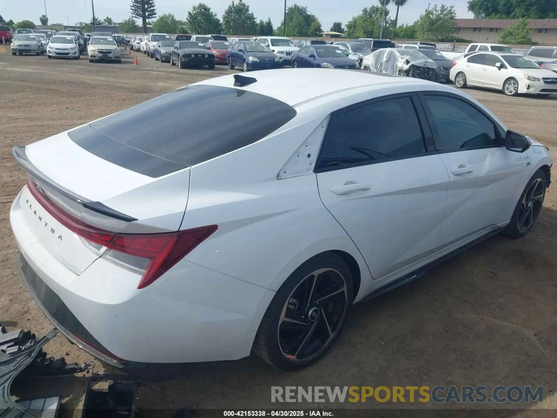 4 Photograph of a damaged car KMHLR4AF5PU377340 HYUNDAI ELANTRA 2023