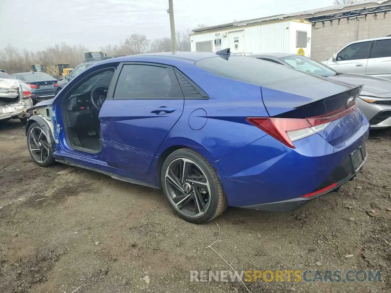 2 Photograph of a damaged car KMHLR4AF5PU493170 HYUNDAI ELANTRA 2023