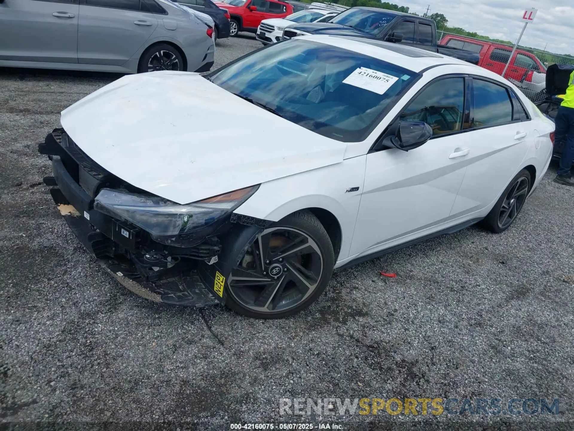 2 Photograph of a damaged car KMHLR4AF5PU619768 HYUNDAI ELANTRA 2023