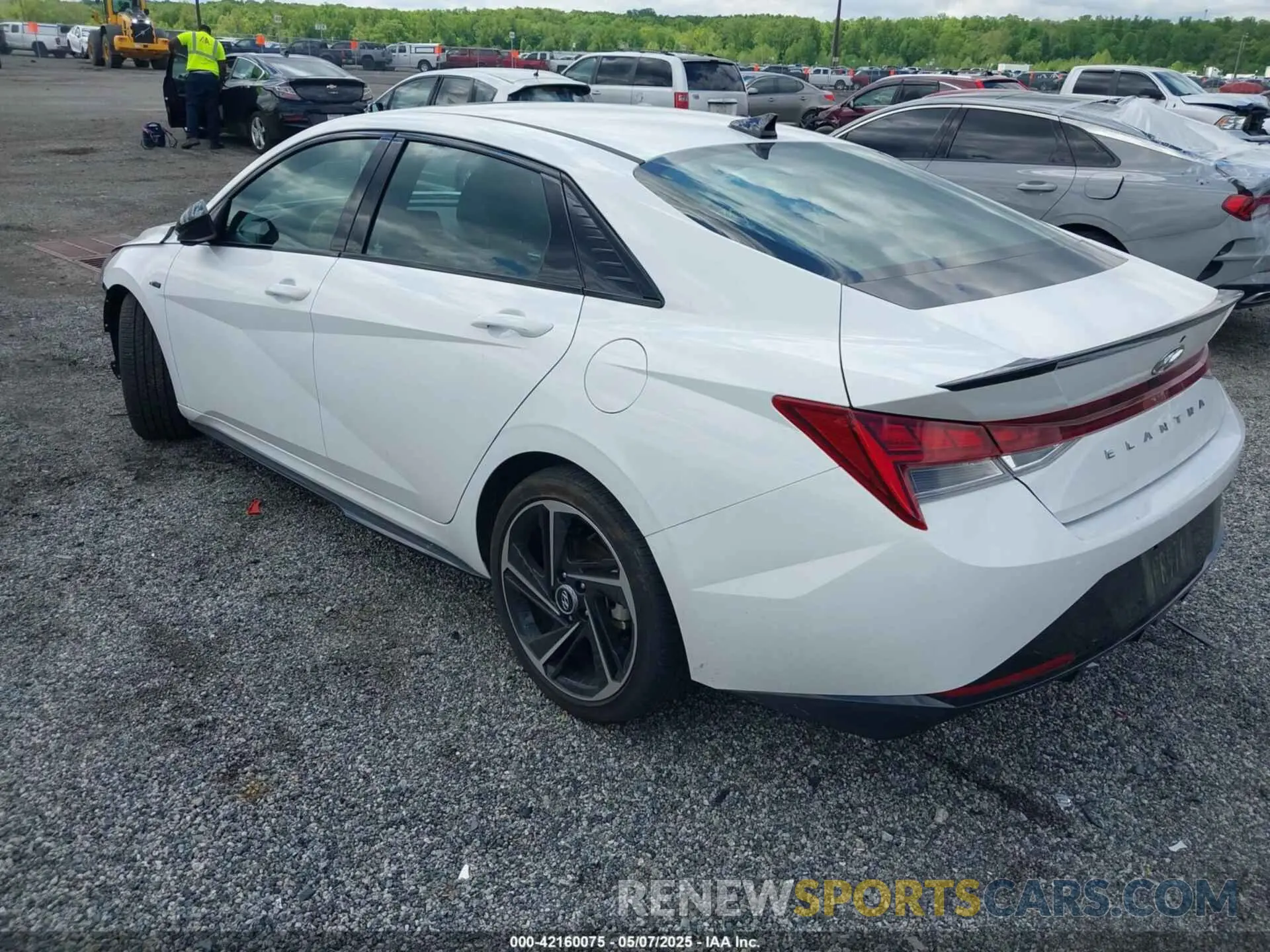 3 Photograph of a damaged car KMHLR4AF5PU619768 HYUNDAI ELANTRA 2023