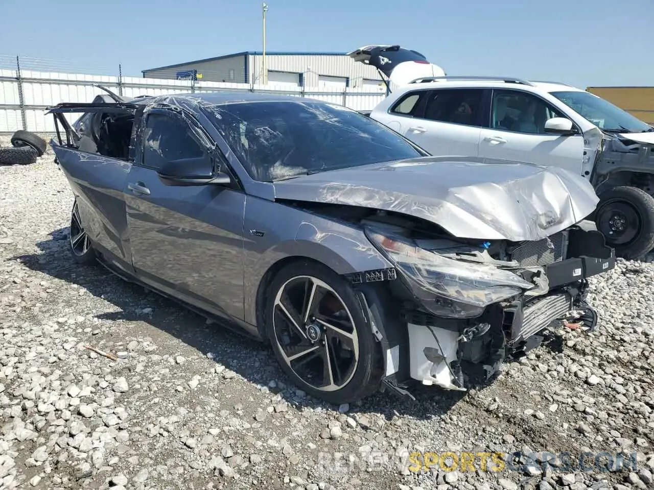 4 Photograph of a damaged car KMHLR4AF6PU397810 HYUNDAI ELANTRA 2023
