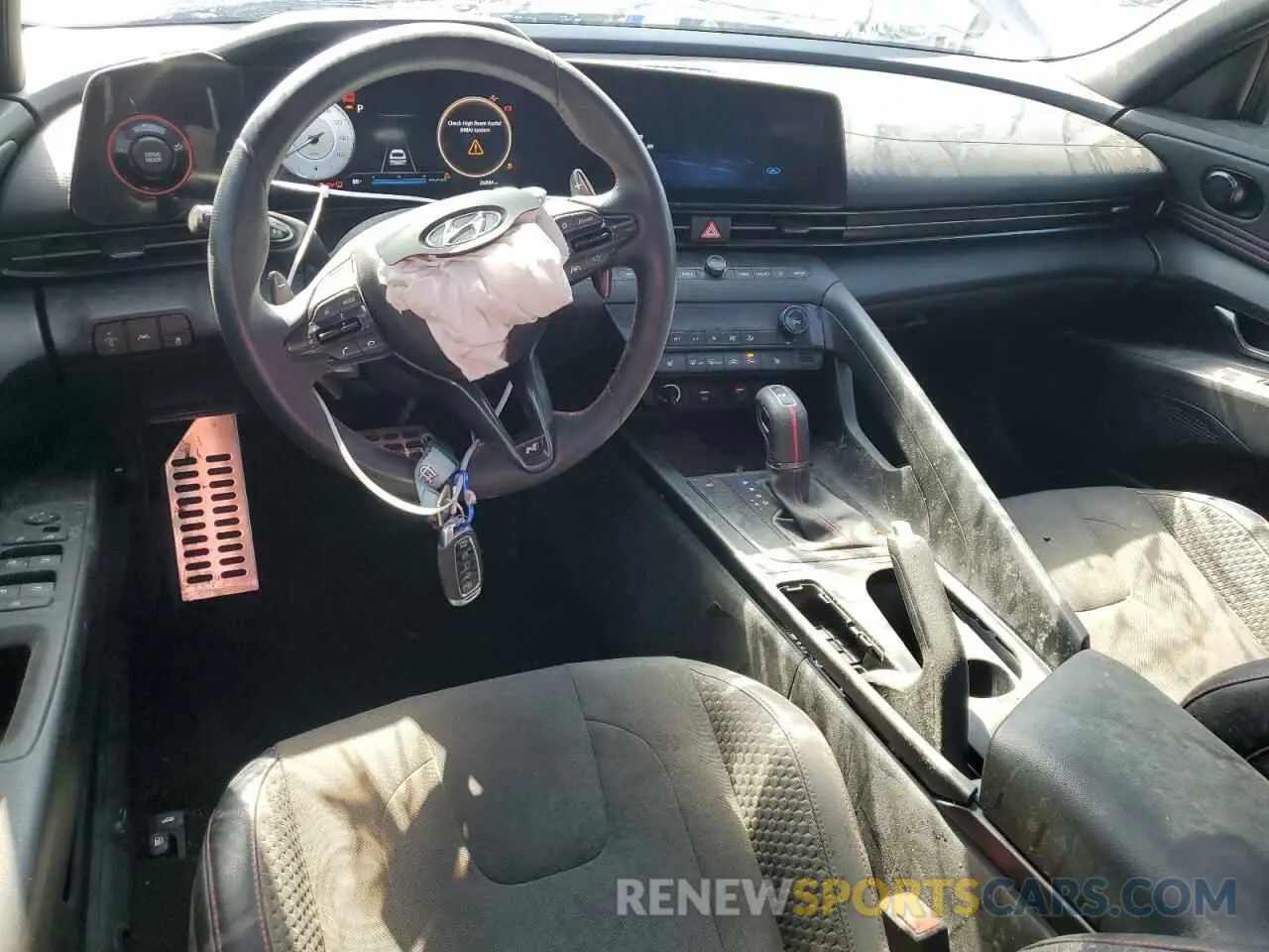 8 Photograph of a damaged car KMHLR4AF6PU397810 HYUNDAI ELANTRA 2023