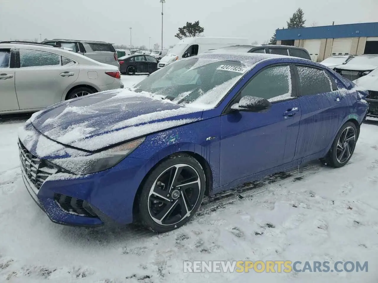 1 Фотография поврежденного автомобиля KMHLR4AF6PU495266 HYUNDAI ELANTRA 2023