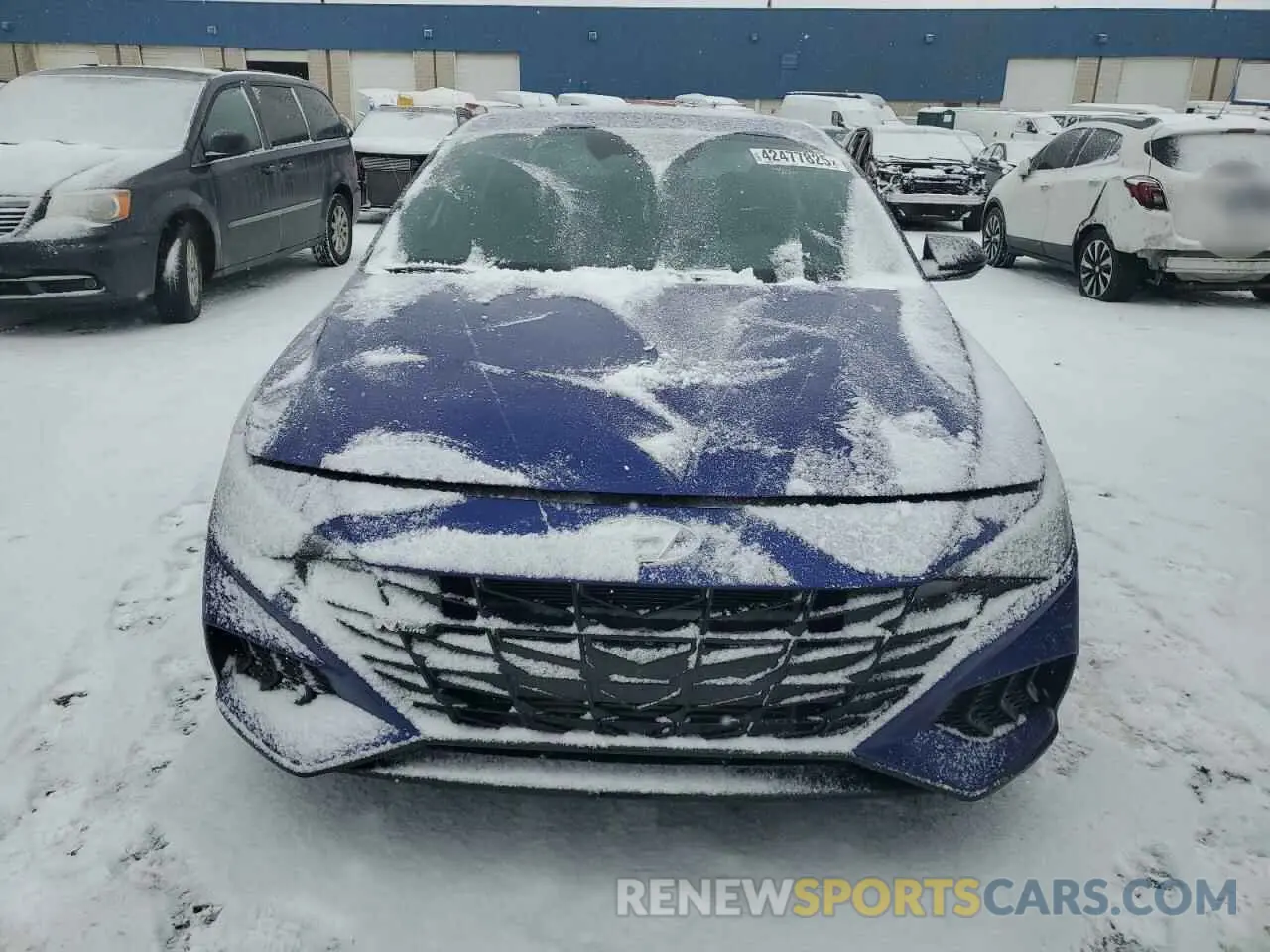 5 Фотография поврежденного автомобиля KMHLR4AF6PU495266 HYUNDAI ELANTRA 2023