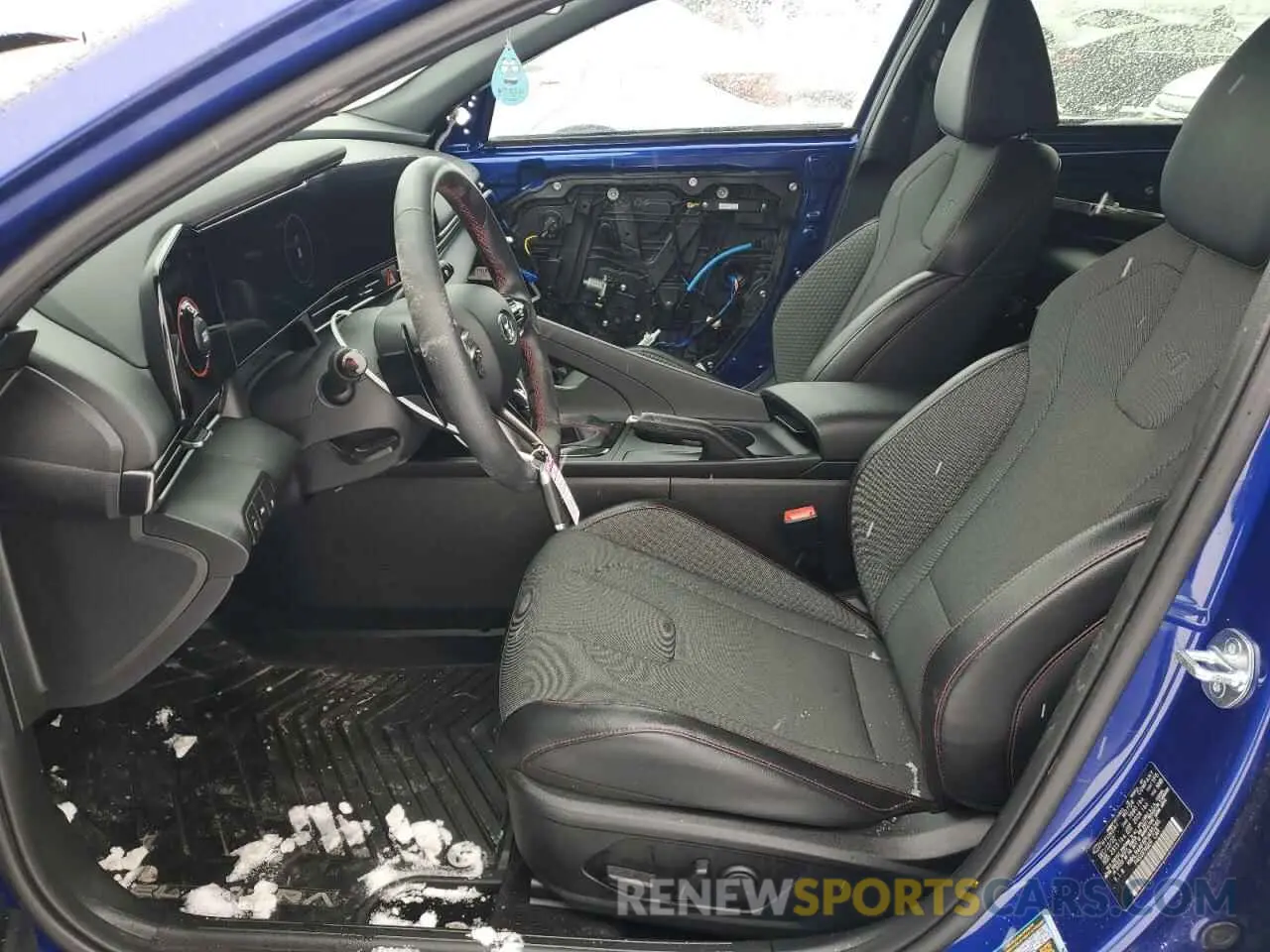 7 Фотография поврежденного автомобиля KMHLR4AF6PU495266 HYUNDAI ELANTRA 2023