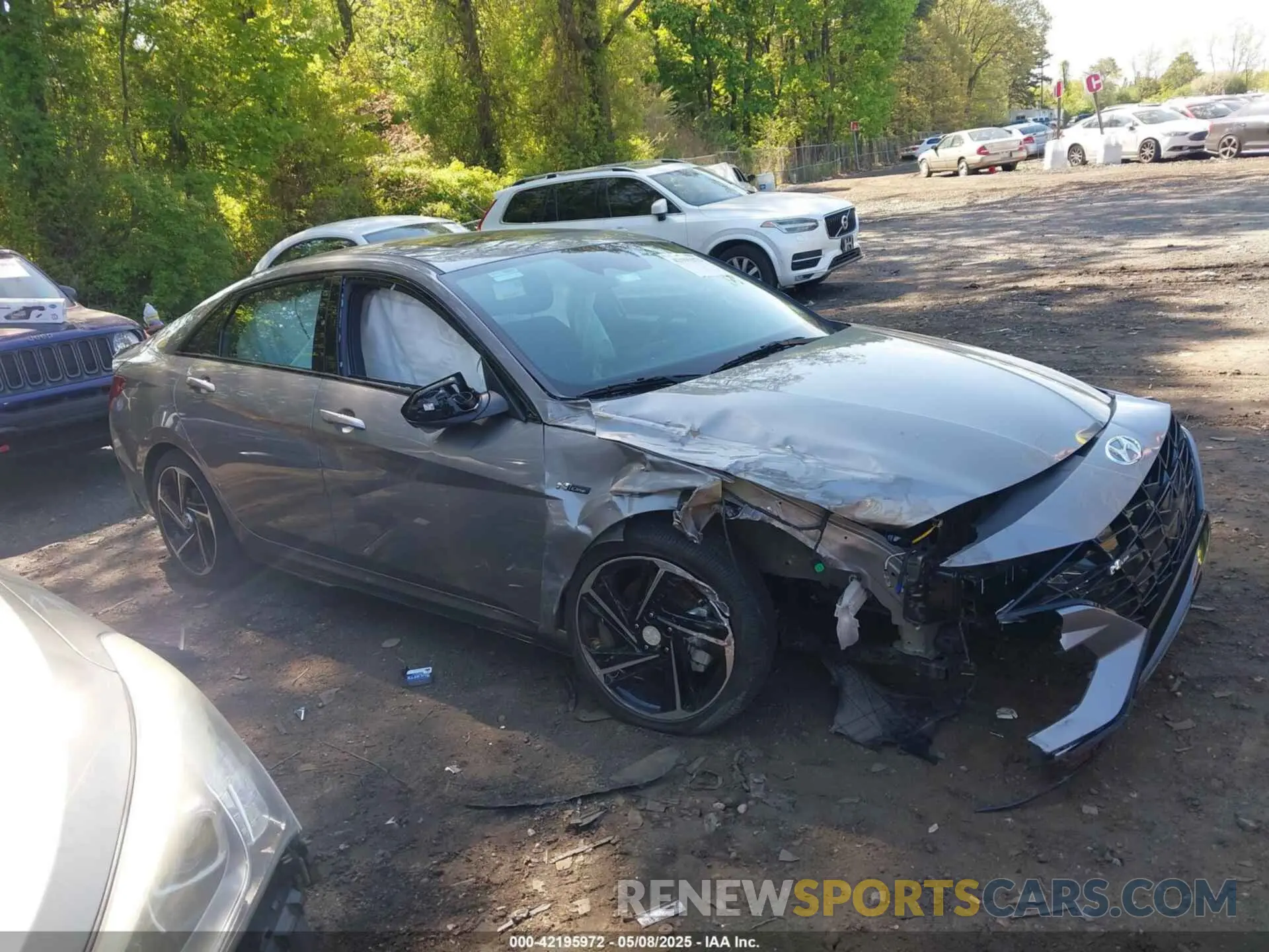 13 Photograph of a damaged car KMHLR4AF6PU545440 HYUNDAI ELANTRA 2023