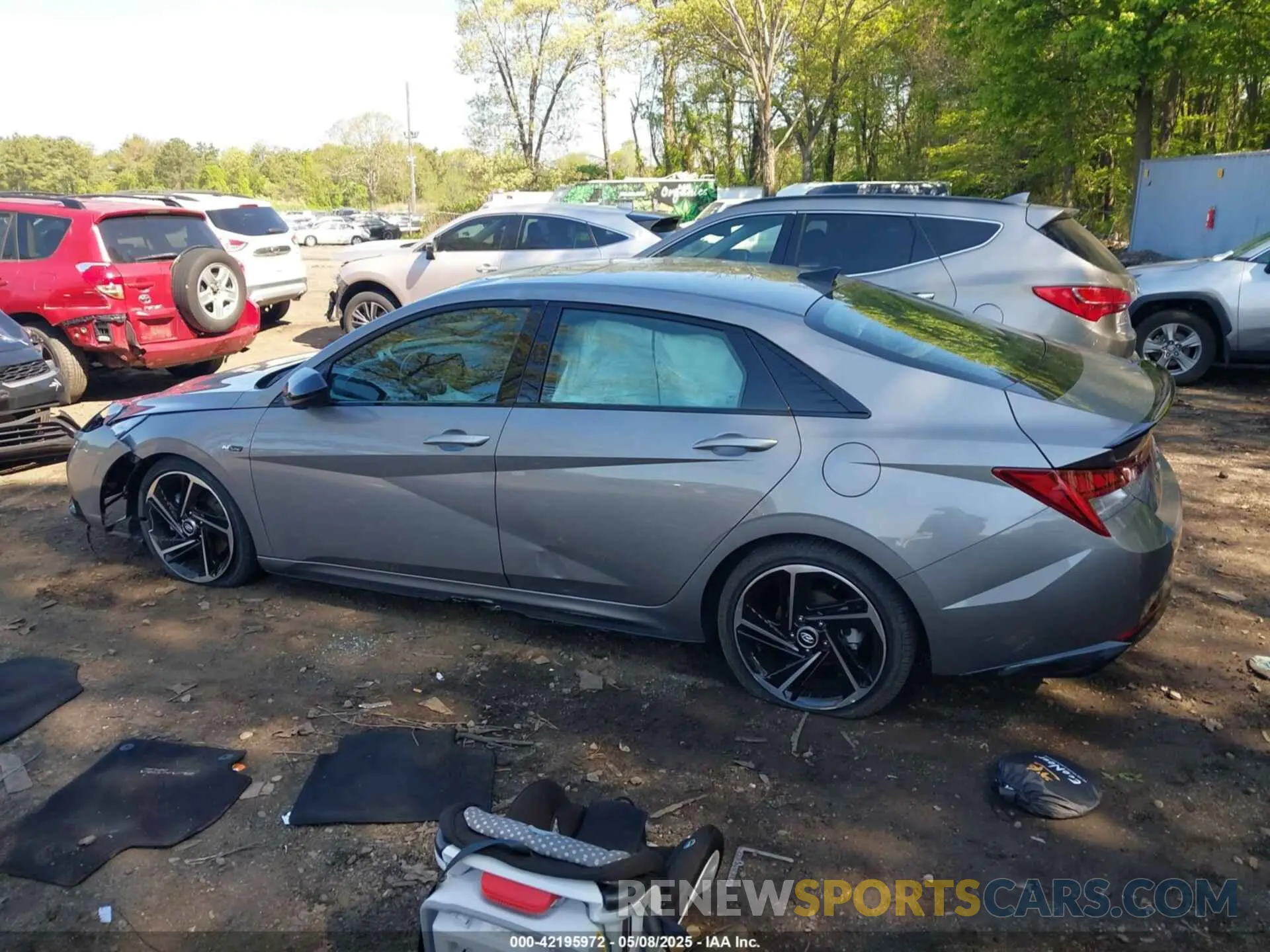 14 Photograph of a damaged car KMHLR4AF6PU545440 HYUNDAI ELANTRA 2023