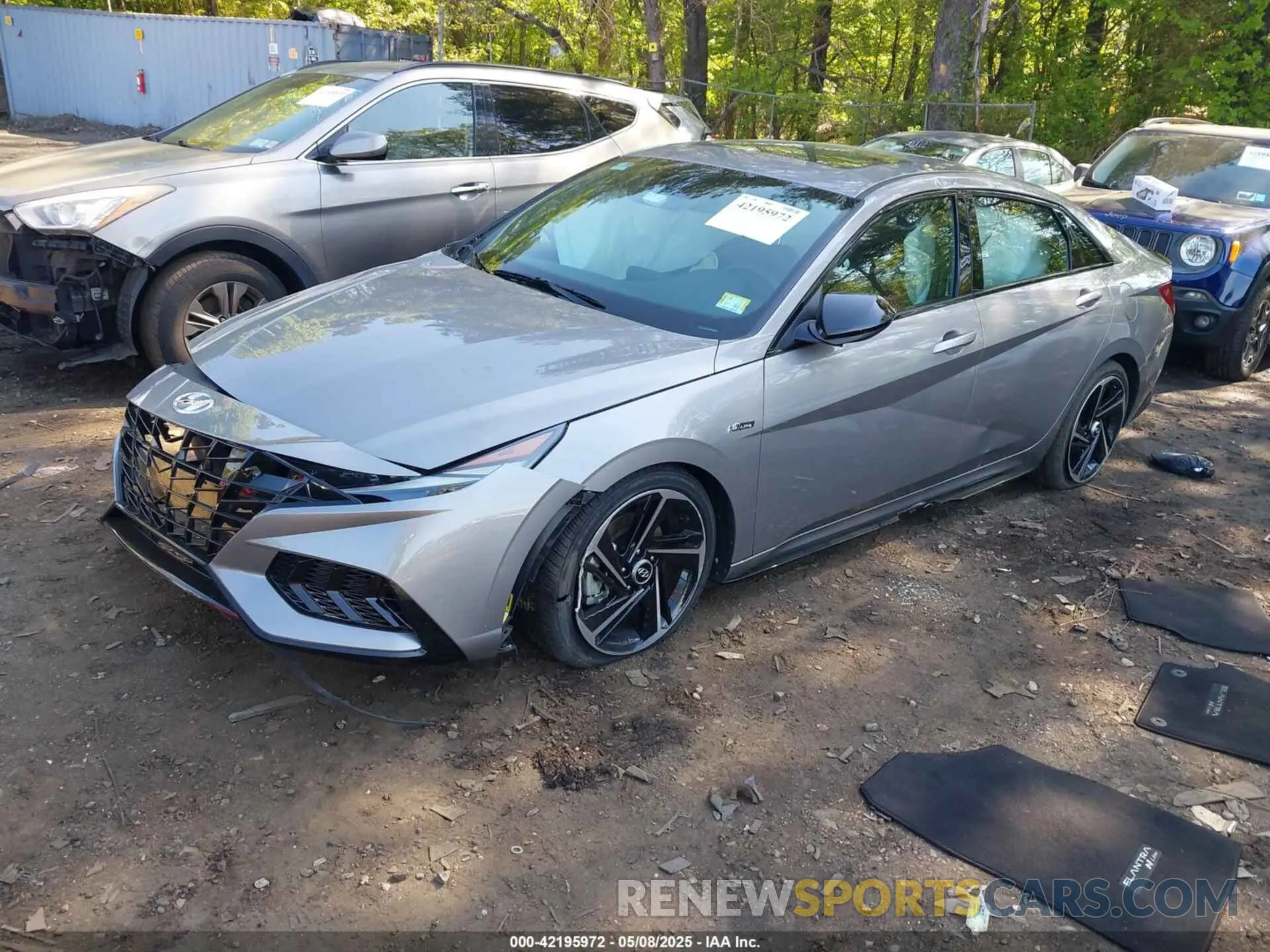 2 Photograph of a damaged car KMHLR4AF6PU545440 HYUNDAI ELANTRA 2023