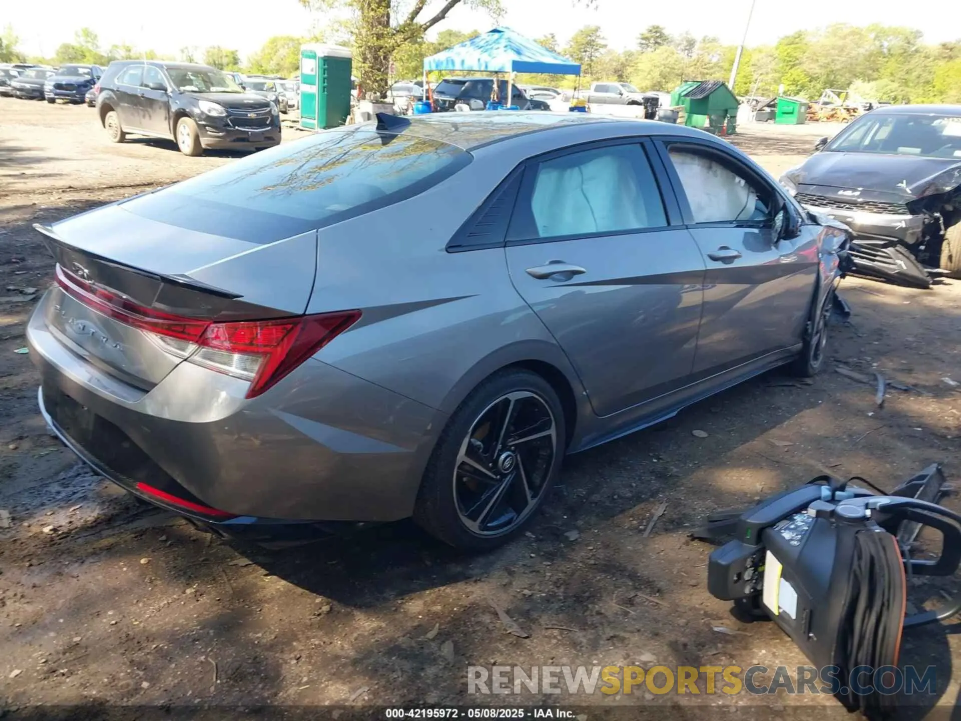 4 Photograph of a damaged car KMHLR4AF6PU545440 HYUNDAI ELANTRA 2023