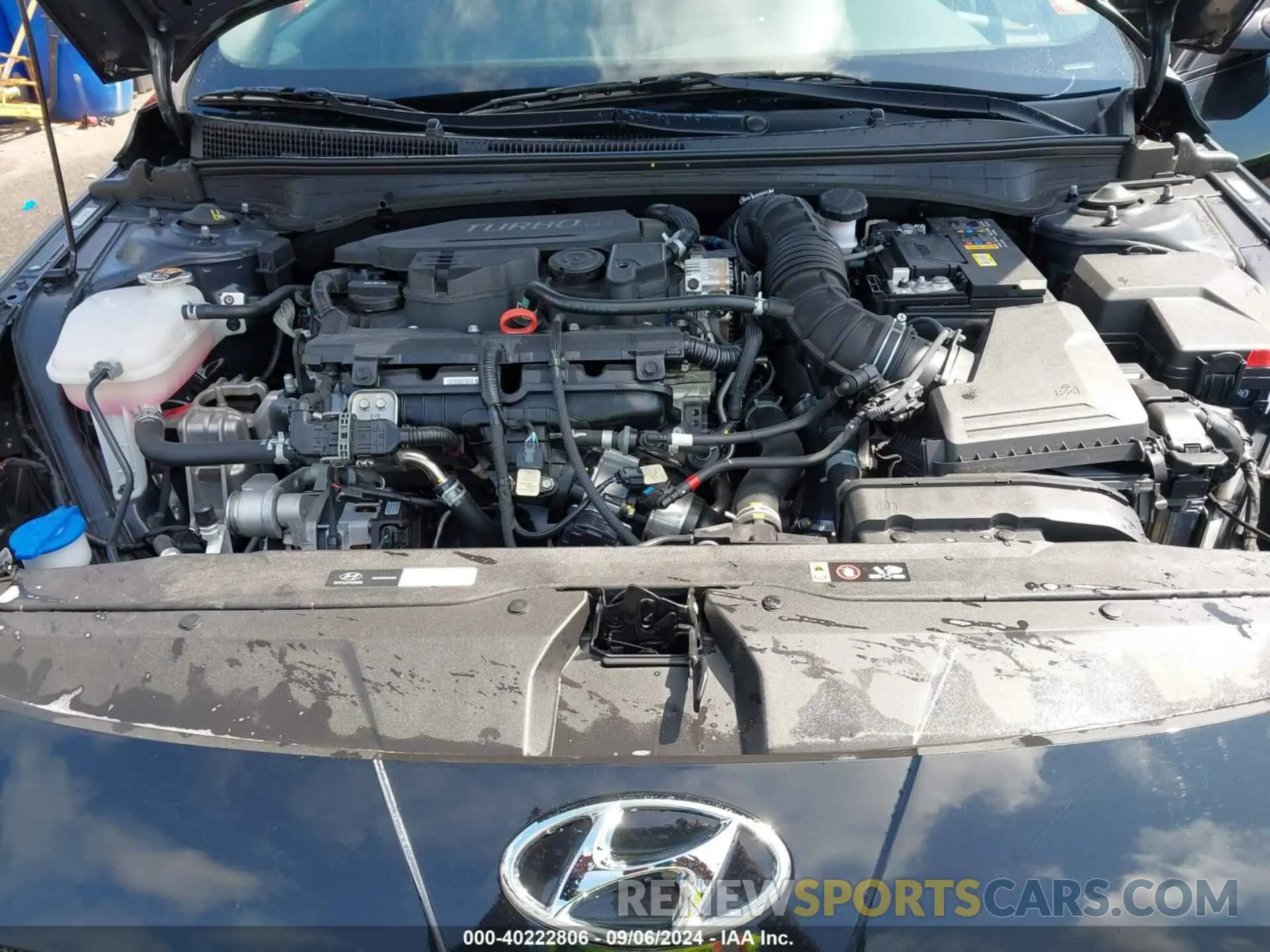 10 Photograph of a damaged car KMHLR4AF6PU612070 HYUNDAI ELANTRA 2023