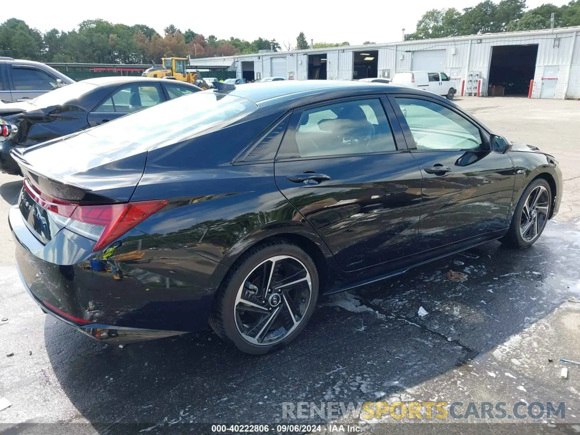 4 Photograph of a damaged car KMHLR4AF6PU612070 HYUNDAI ELANTRA 2023