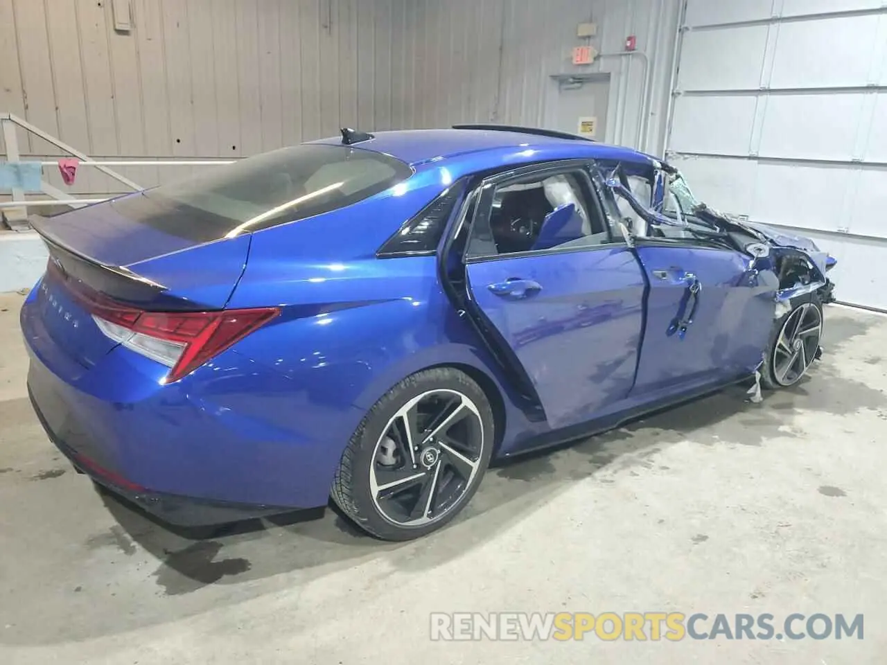 3 Photograph of a damaged car KMHLR4AF6PU628978 HYUNDAI ELANTRA 2023