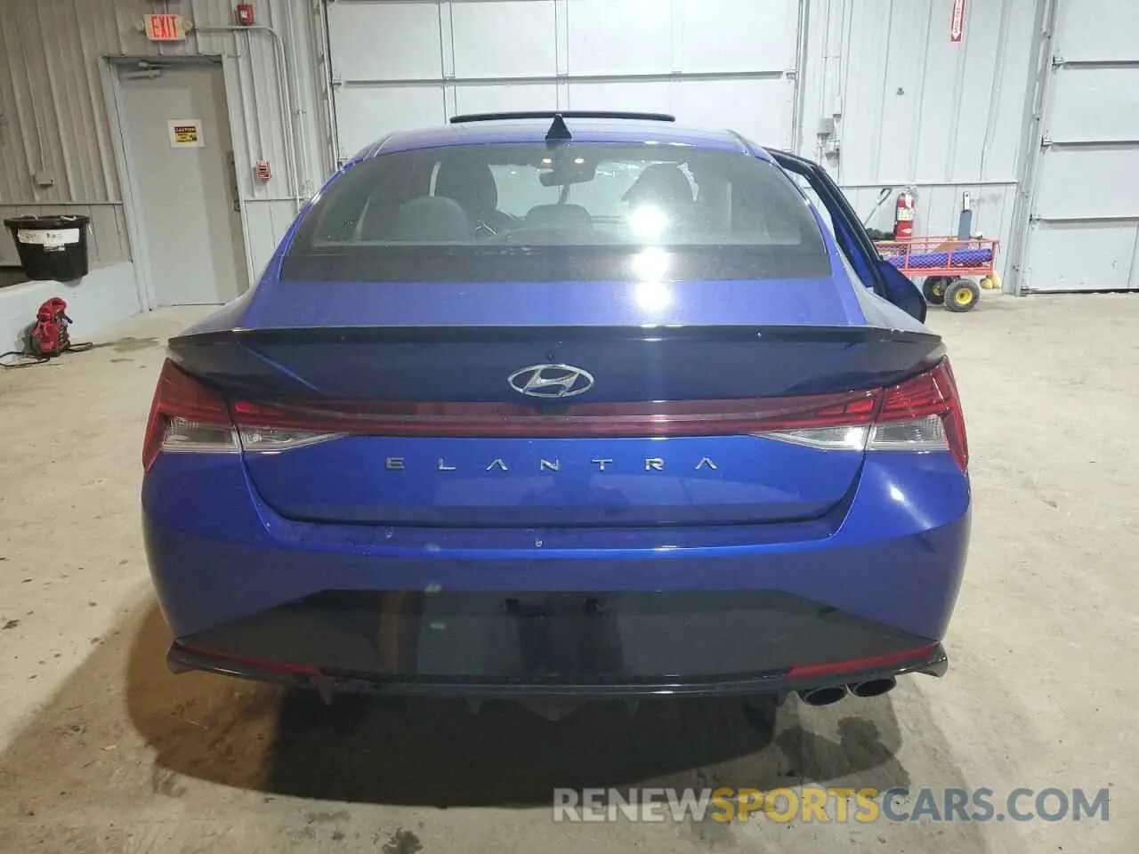 6 Photograph of a damaged car KMHLR4AF6PU628978 HYUNDAI ELANTRA 2023