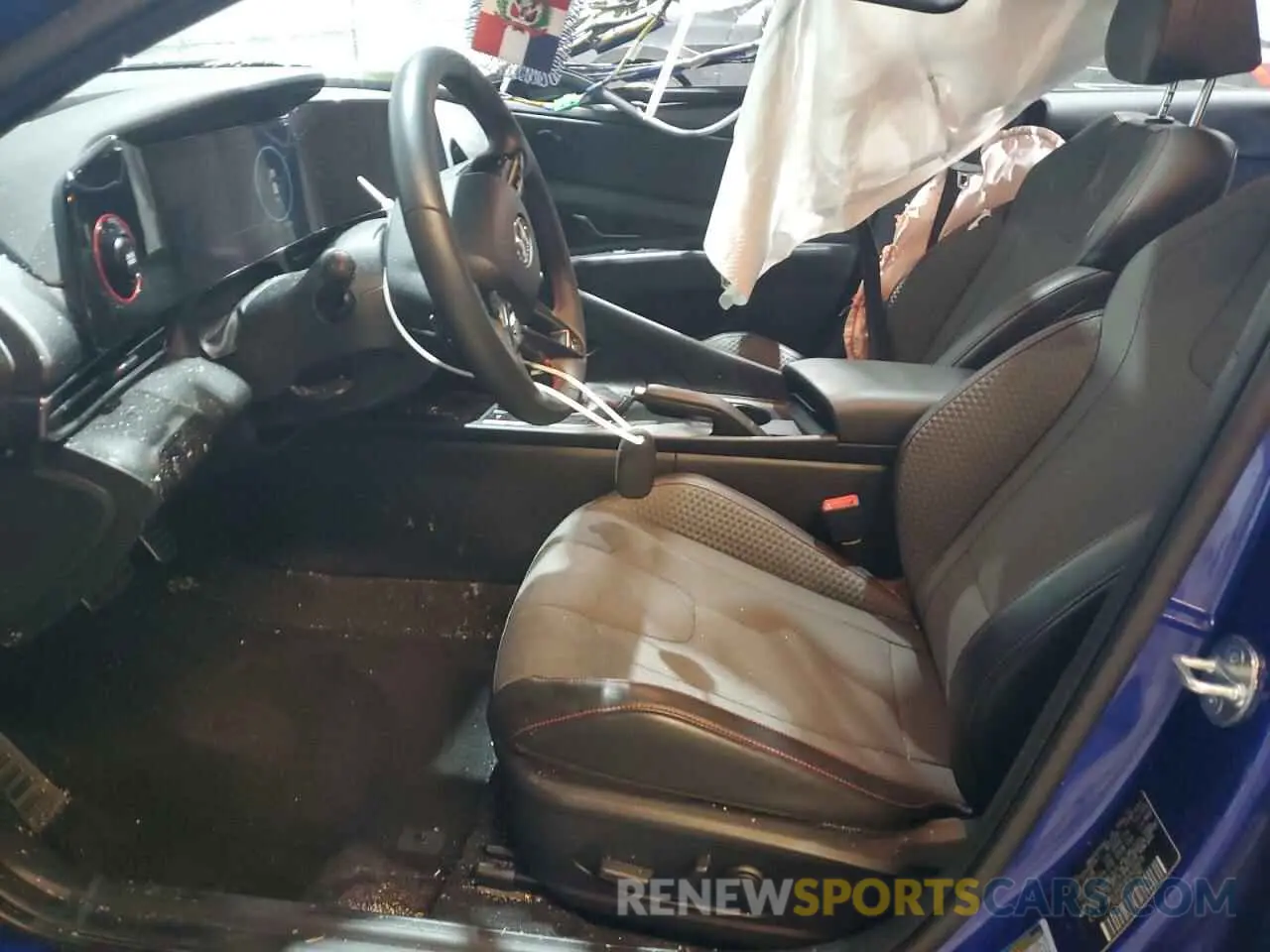 7 Photograph of a damaged car KMHLR4AF6PU628978 HYUNDAI ELANTRA 2023