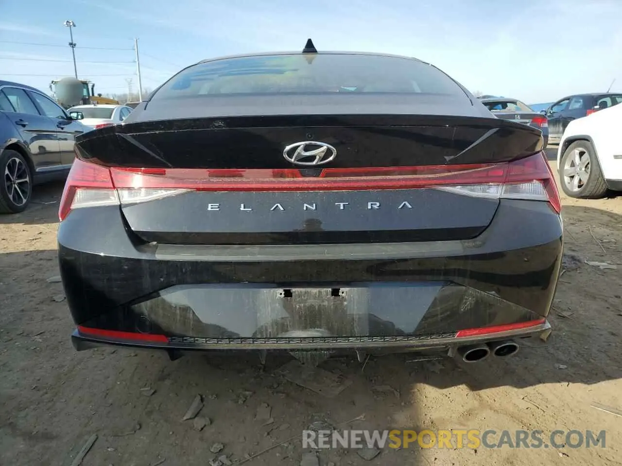 6 Фотография поврежденного автомобиля KMHLR4AF8PU473639 HYUNDAI ELANTRA 2023