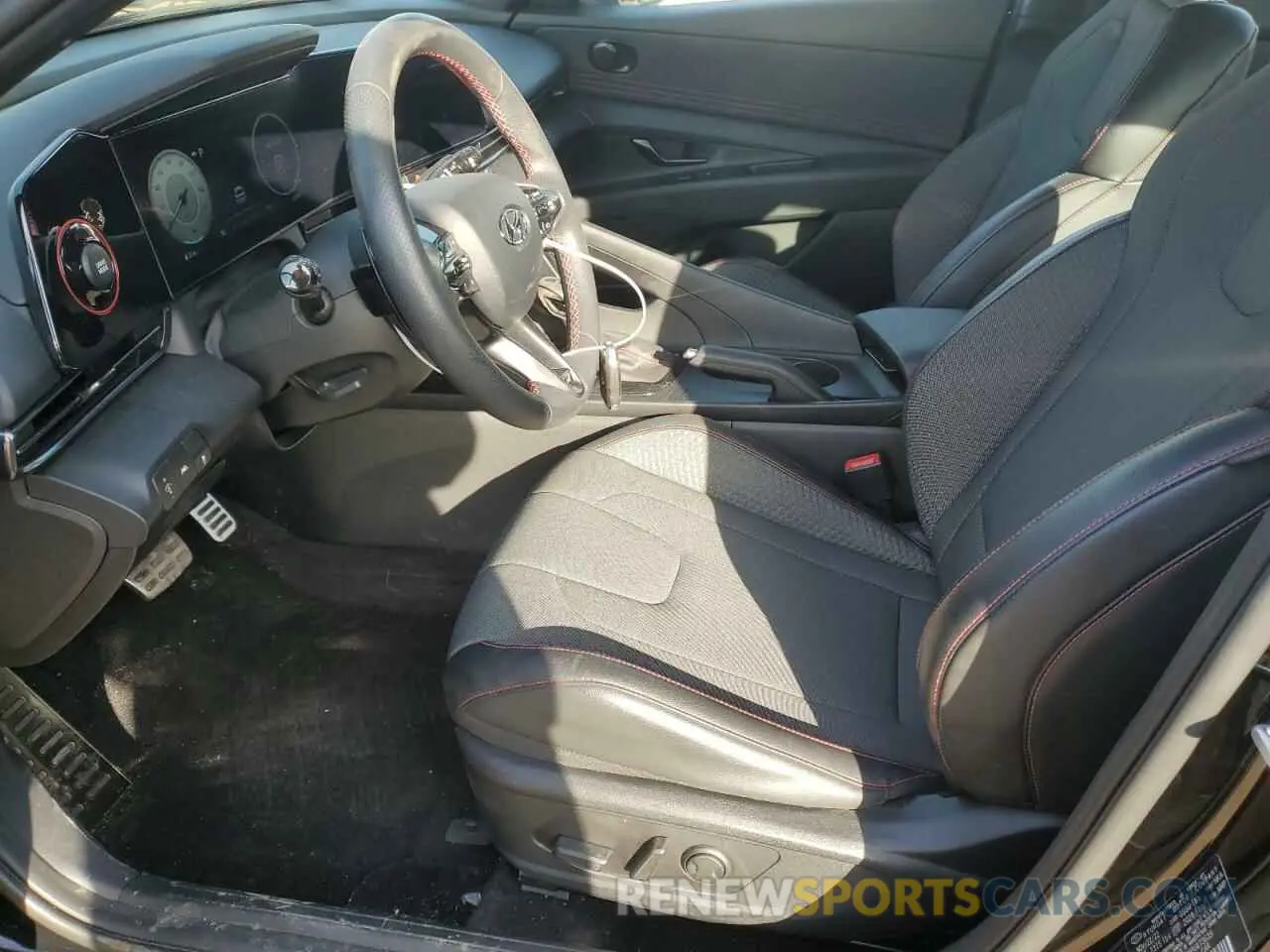 7 Фотография поврежденного автомобиля KMHLR4AF8PU473639 HYUNDAI ELANTRA 2023