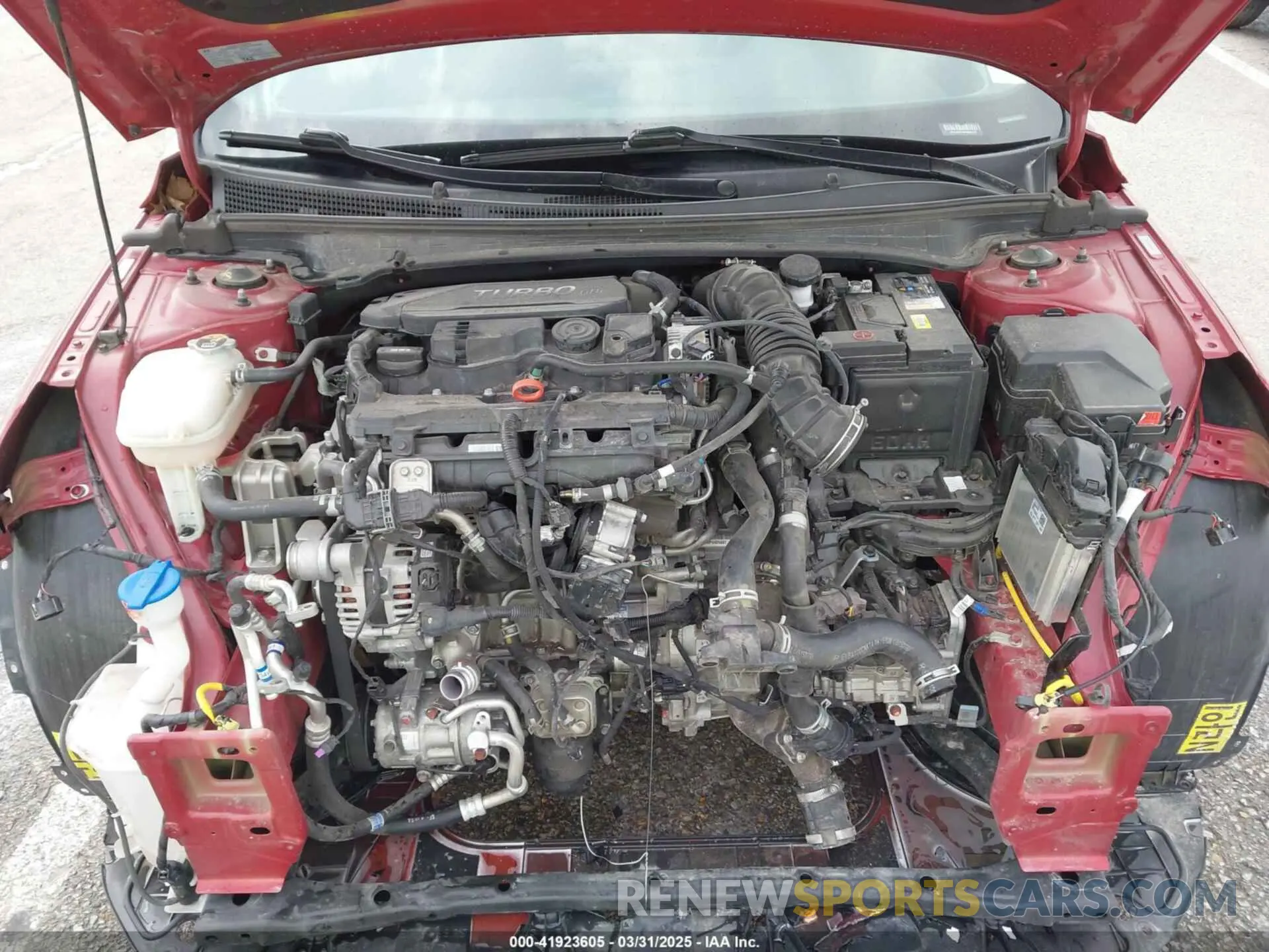 10 Photograph of a damaged car KMHLR4AF8PU604133 HYUNDAI ELANTRA 2023