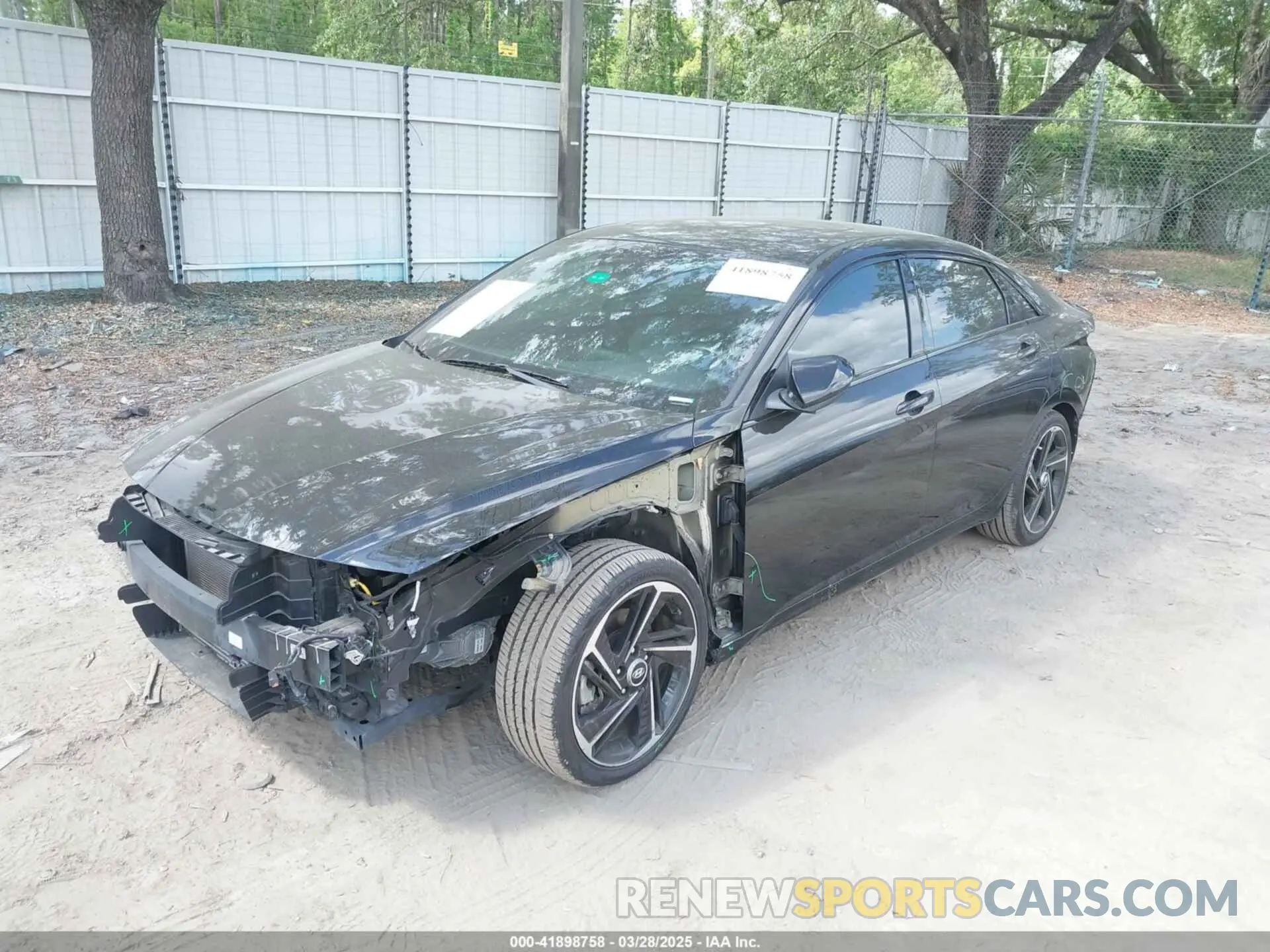 2 Фотография поврежденного автомобиля KMHLR4AF9PU428824 HYUNDAI ELANTRA 2023