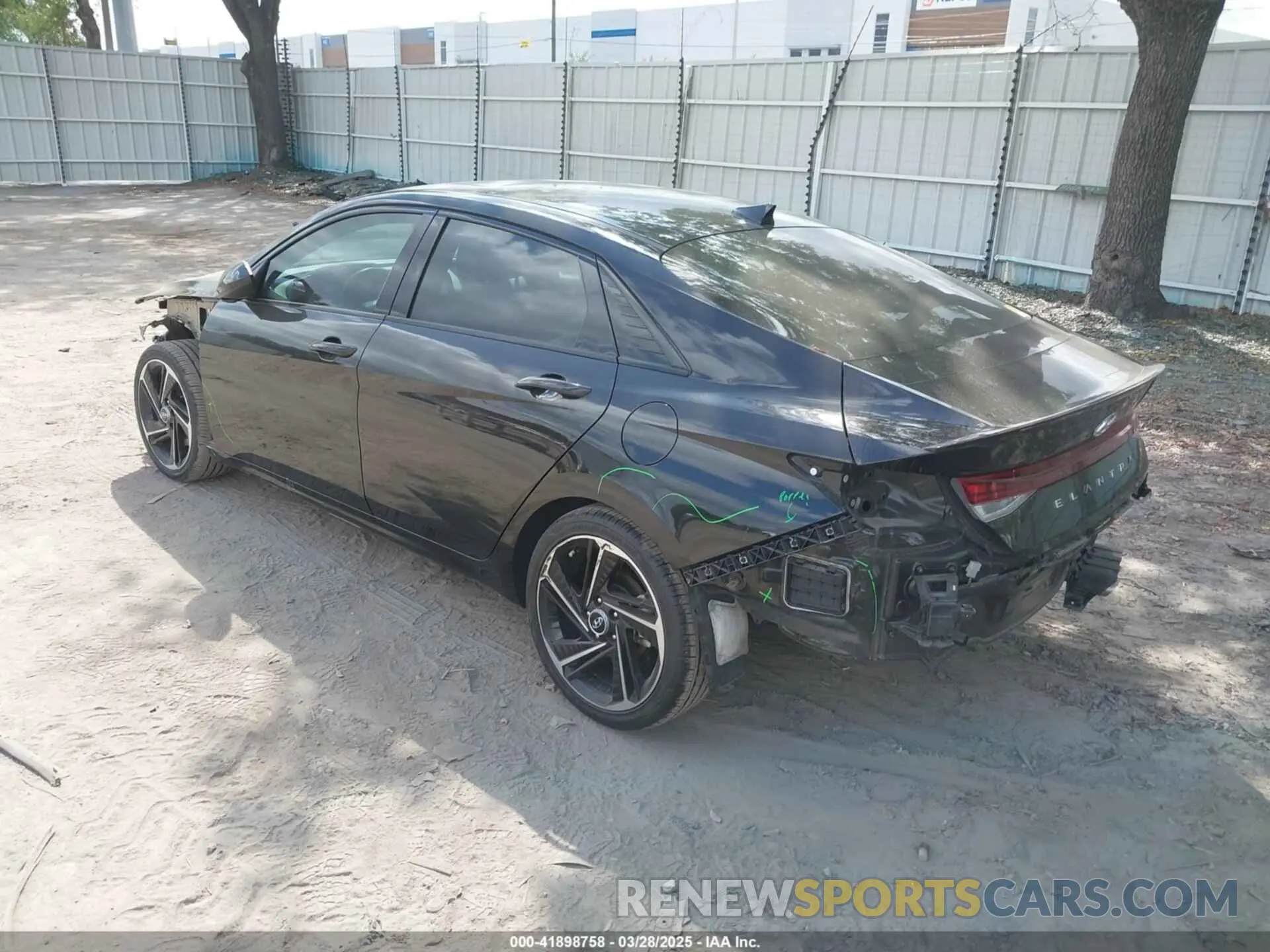 3 Фотография поврежденного автомобиля KMHLR4AF9PU428824 HYUNDAI ELANTRA 2023