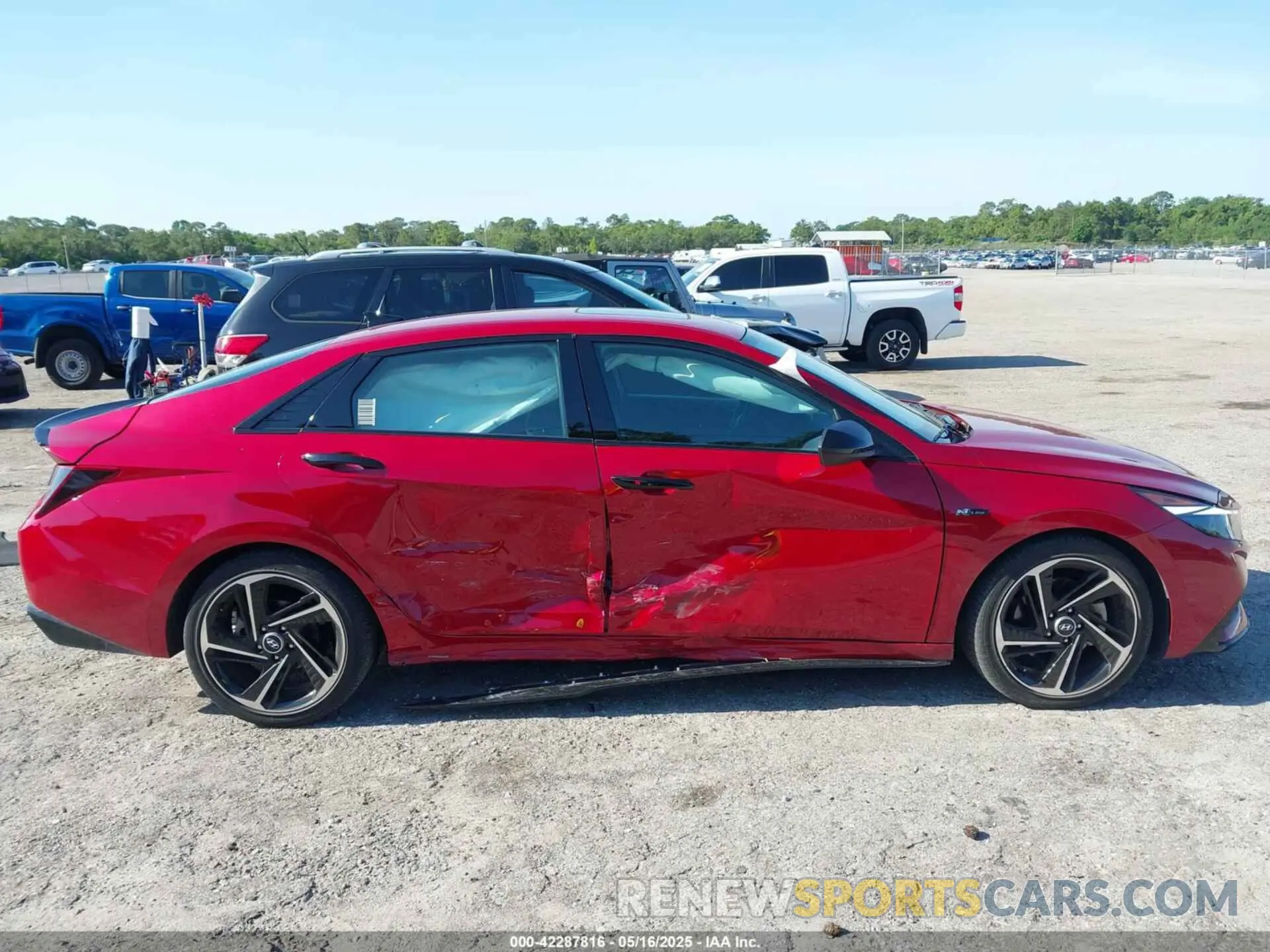 13 Photograph of a damaged car KMHLR4AF9PU496055 HYUNDAI ELANTRA 2023