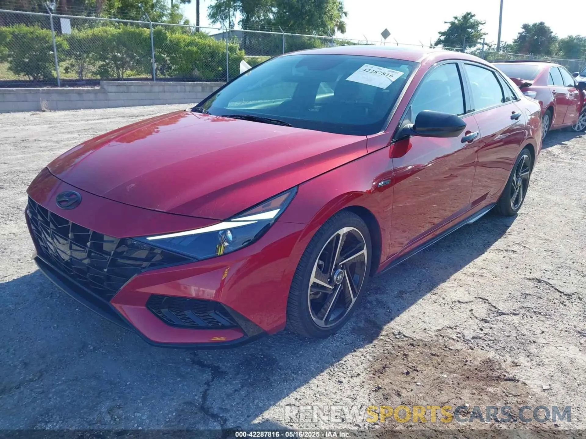 2 Photograph of a damaged car KMHLR4AF9PU496055 HYUNDAI ELANTRA 2023