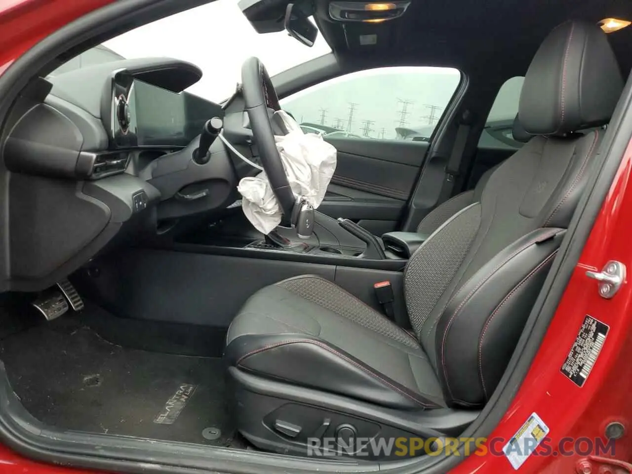 7 Photograph of a damaged car KMHLR4AF9PU498016 HYUNDAI ELANTRA 2023