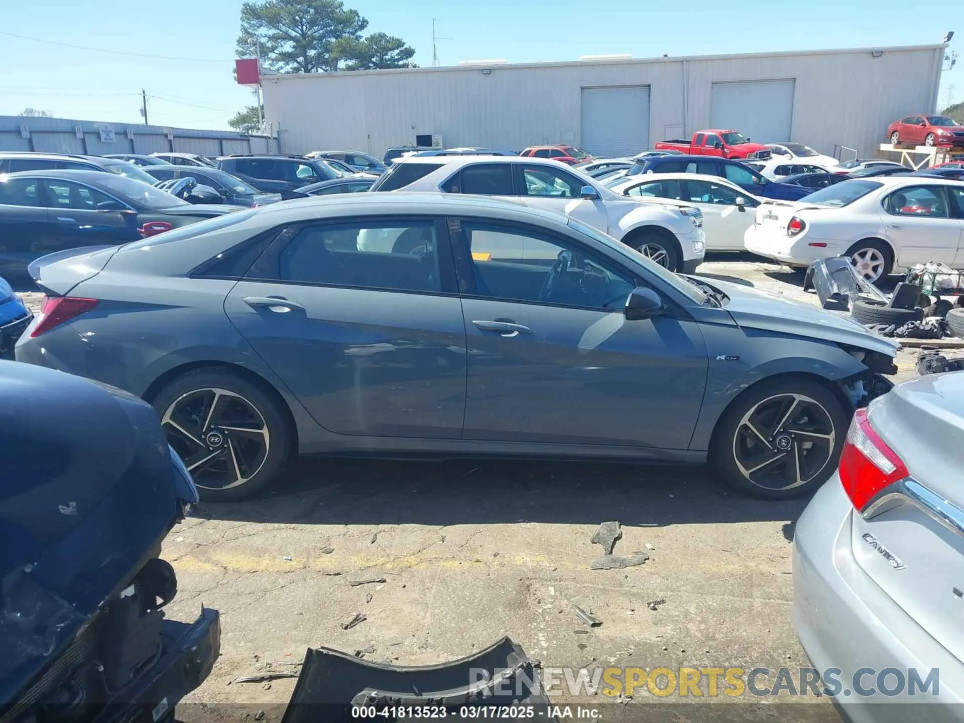 13 Photograph of a damaged car KMHLR4AFXPU375874 HYUNDAI ELANTRA 2023