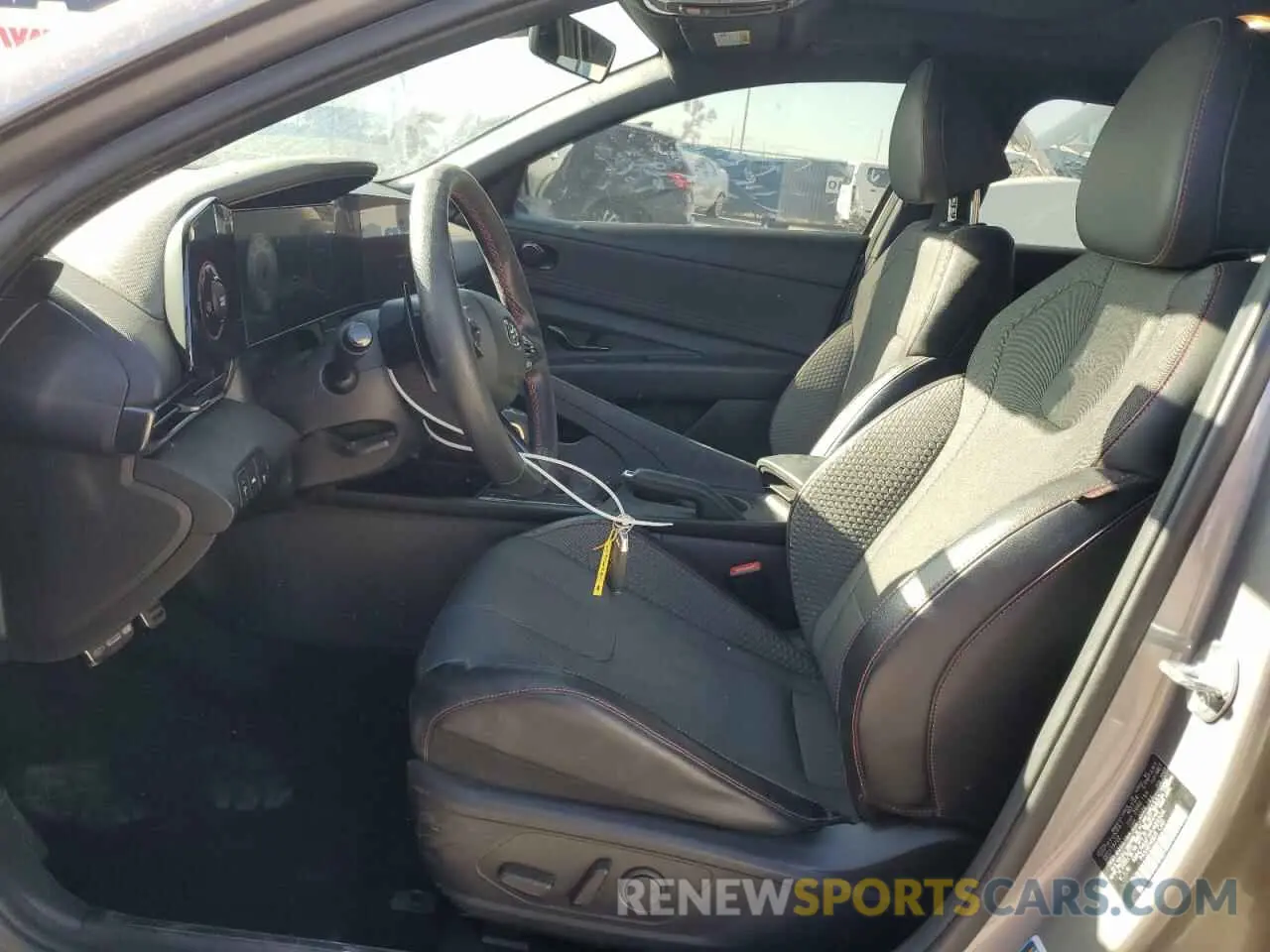 7 Фотография поврежденного автомобиля KMHLR4AFXPU489504 HYUNDAI ELANTRA 2023