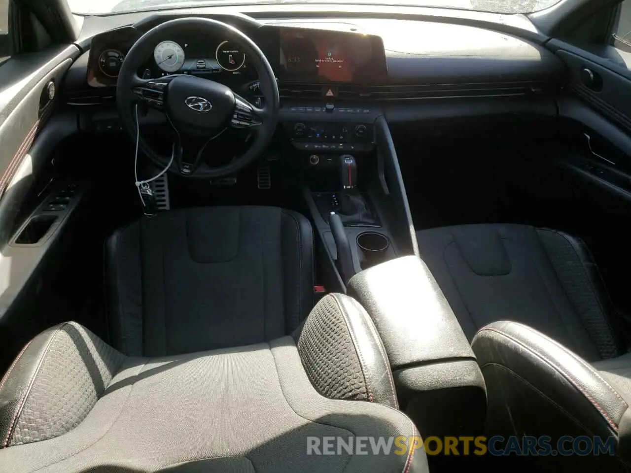 8 Фотография поврежденного автомобиля KMHLR4AFXPU489504 HYUNDAI ELANTRA 2023