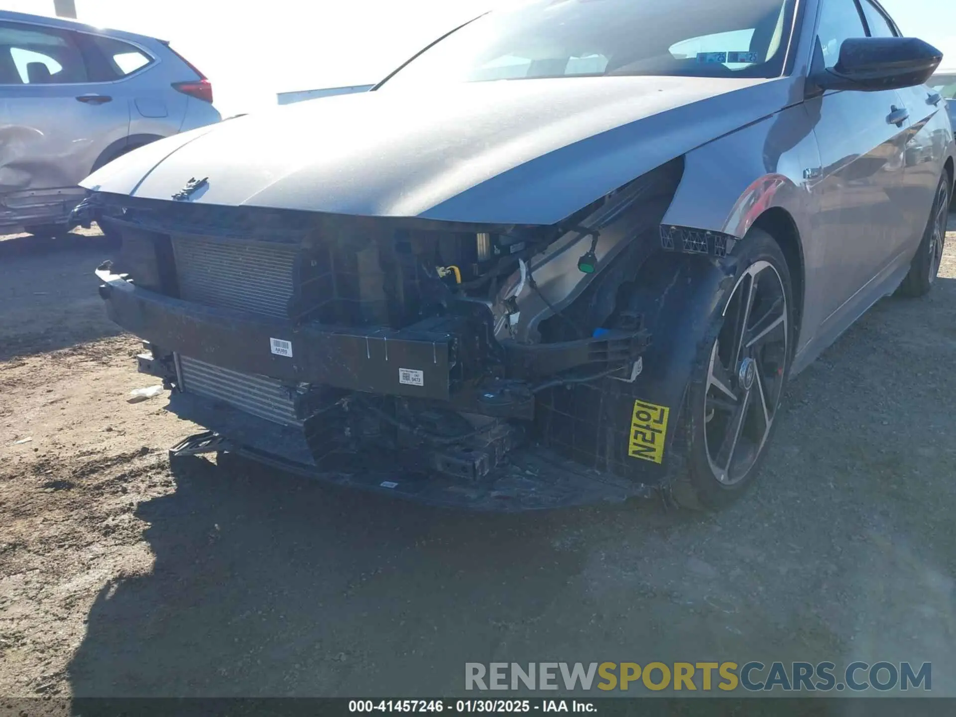 6 Photograph of a damaged car KMHLR4AFXPU526812 HYUNDAI ELANTRA 2023