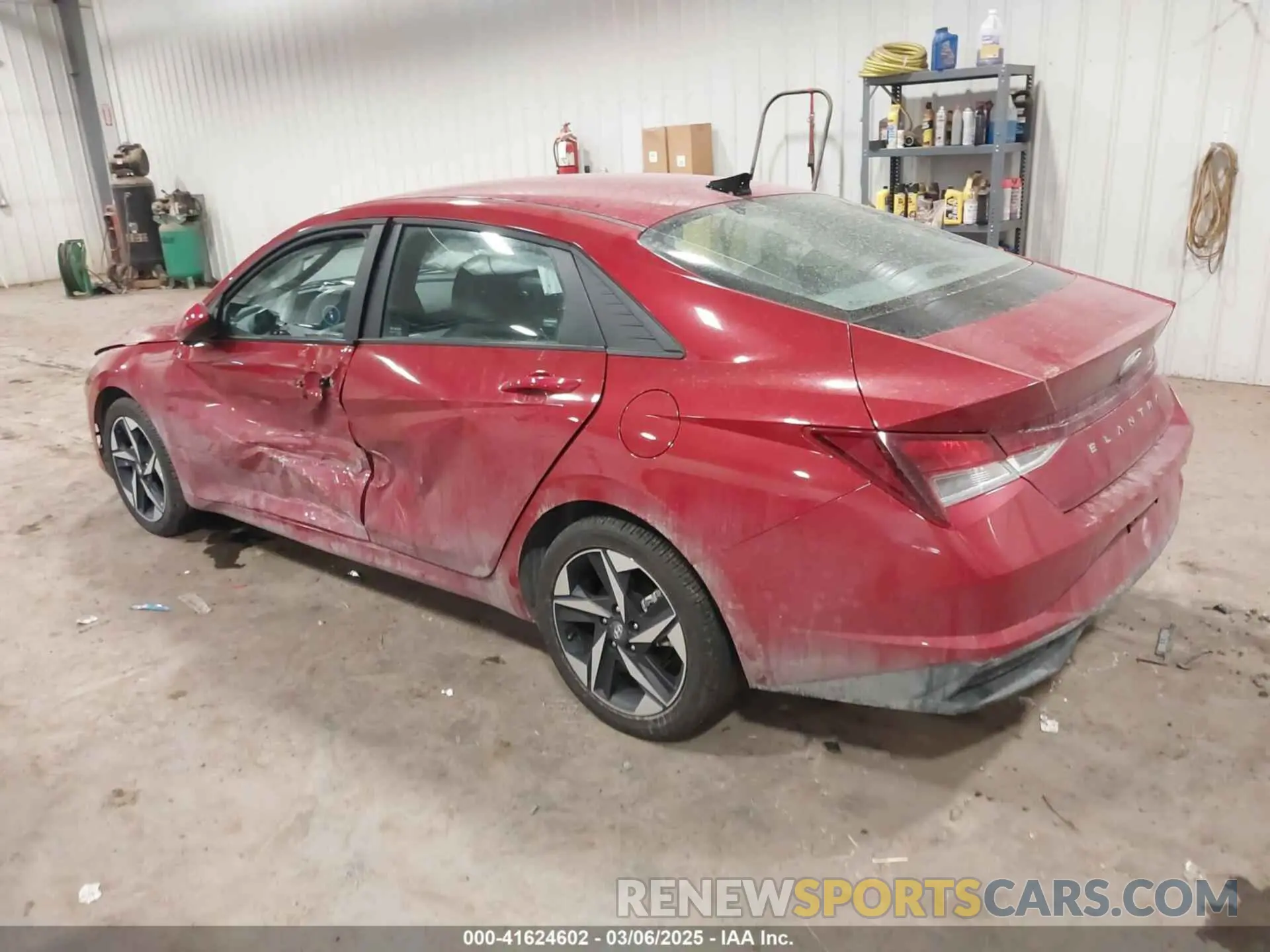 3 Photograph of a damaged car KMHLS4AG0PU401184 HYUNDAI ELANTRA 2023