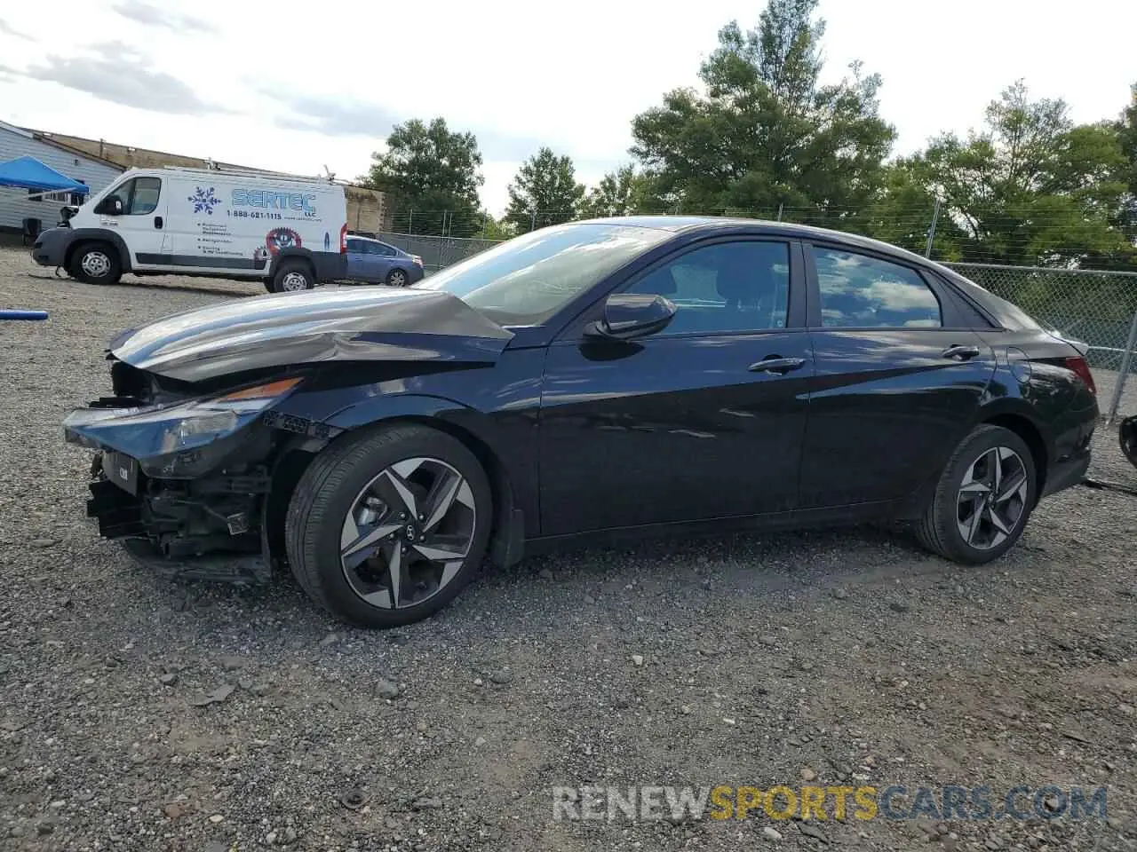 1 Фотография поврежденного автомобиля KMHLS4AG0PU412217 HYUNDAI ELANTRA 2023