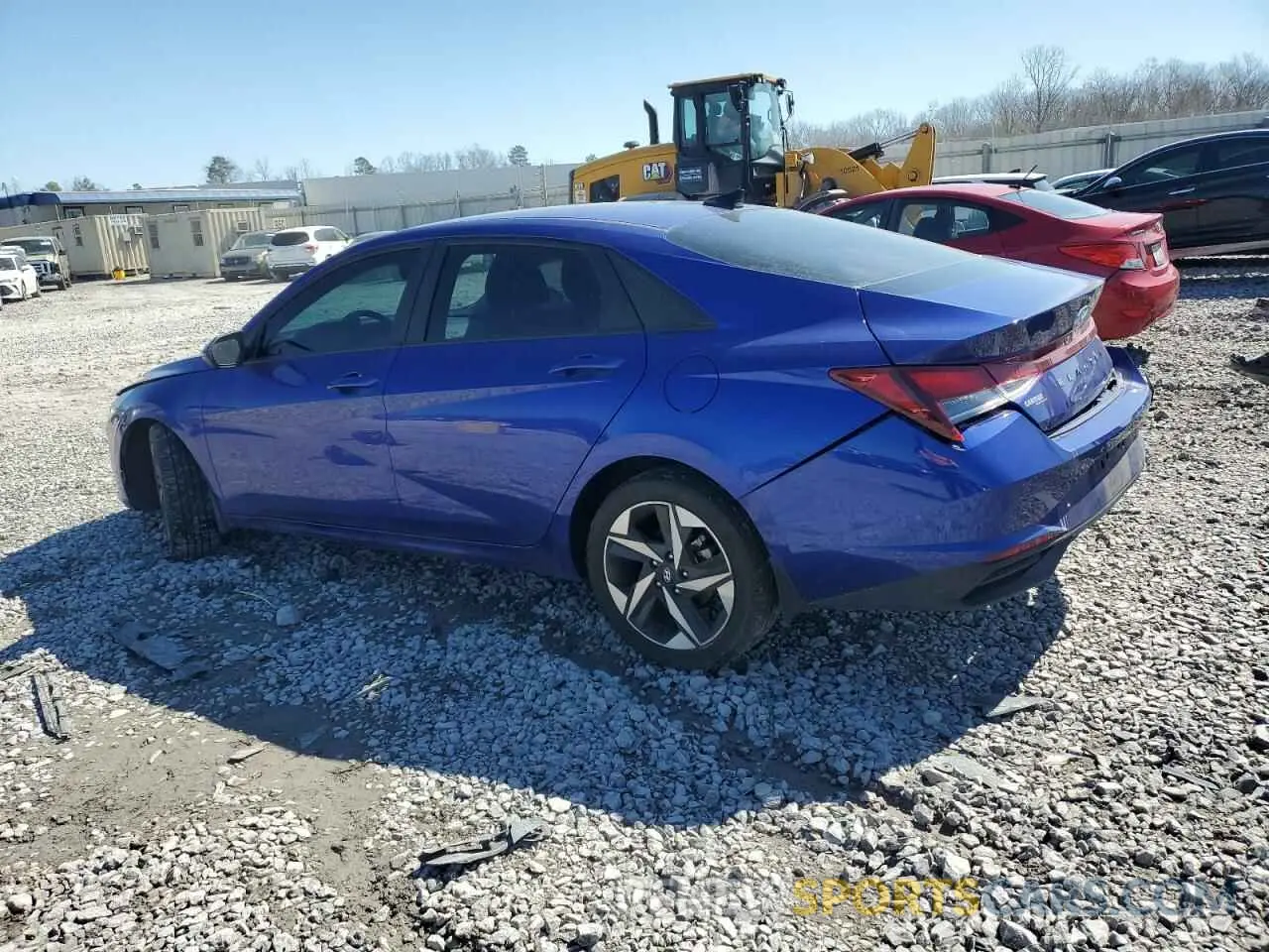 2 Фотография поврежденного автомобиля KMHLS4AG0PU430619 HYUNDAI ELANTRA 2023