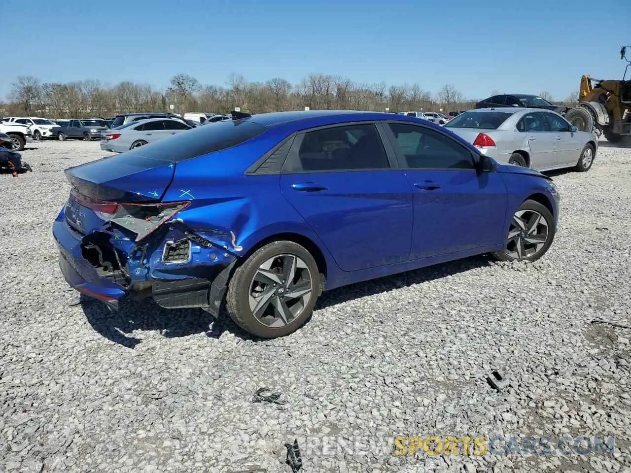 3 Фотография поврежденного автомобиля KMHLS4AG0PU430619 HYUNDAI ELANTRA 2023