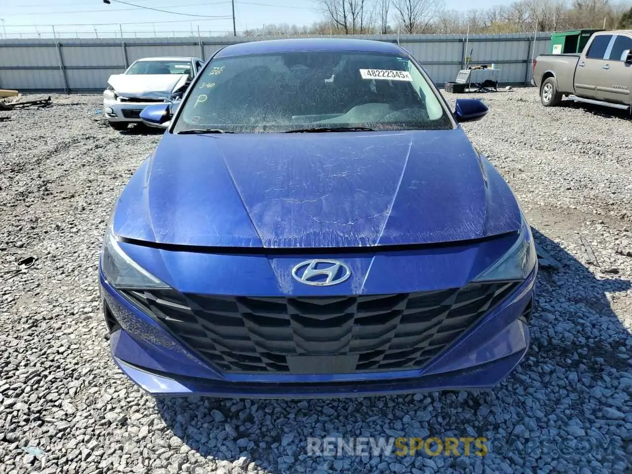 5 Фотография поврежденного автомобиля KMHLS4AG0PU430619 HYUNDAI ELANTRA 2023