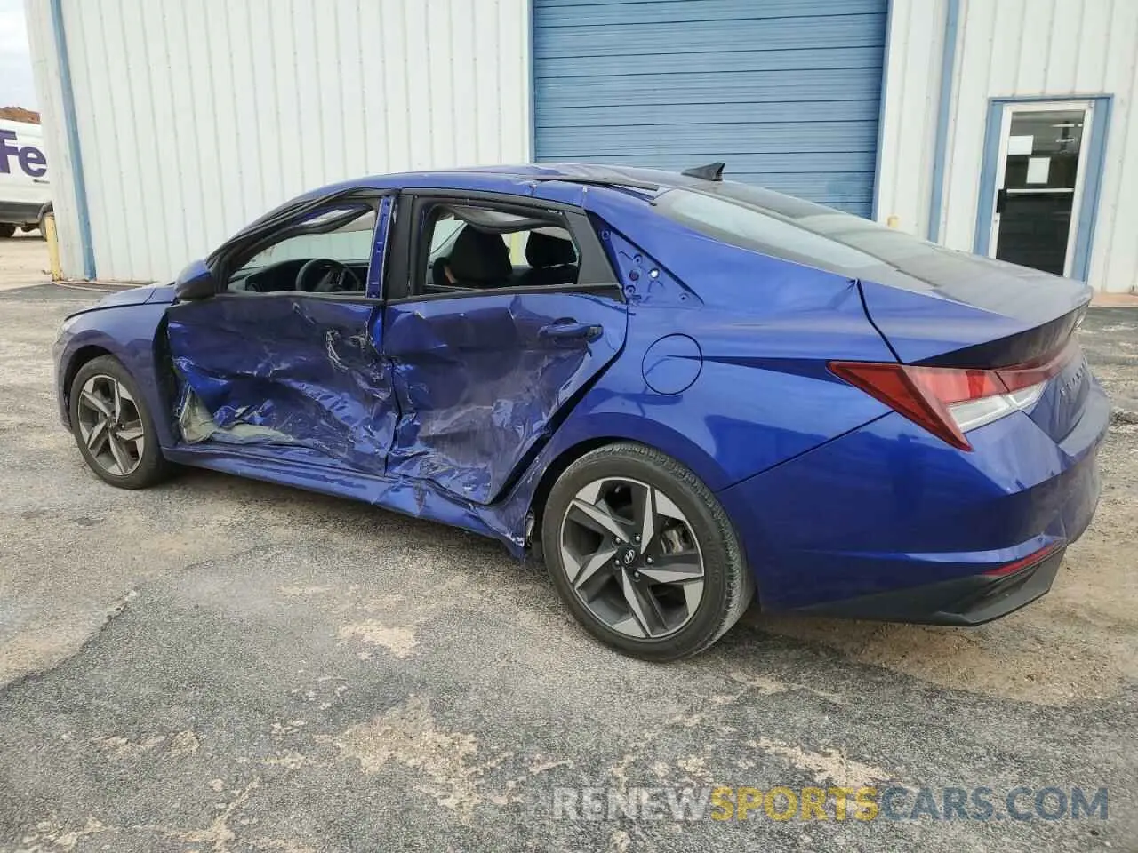 2 Photograph of a damaged car KMHLS4AG0PU501964 HYUNDAI ELANTRA 2023