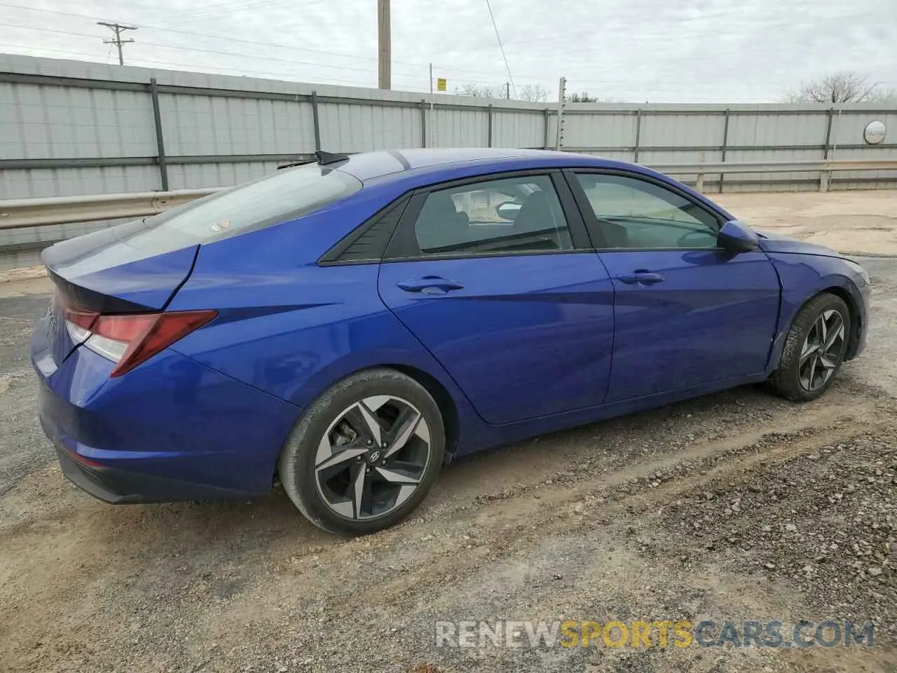 3 Photograph of a damaged car KMHLS4AG0PU501964 HYUNDAI ELANTRA 2023