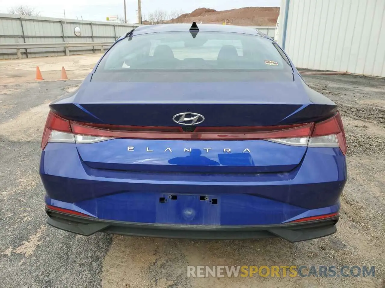 6 Photograph of a damaged car KMHLS4AG0PU501964 HYUNDAI ELANTRA 2023