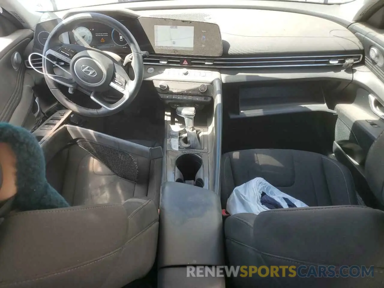 8 Photograph of a damaged car KMHLS4AG0PU501964 HYUNDAI ELANTRA 2023