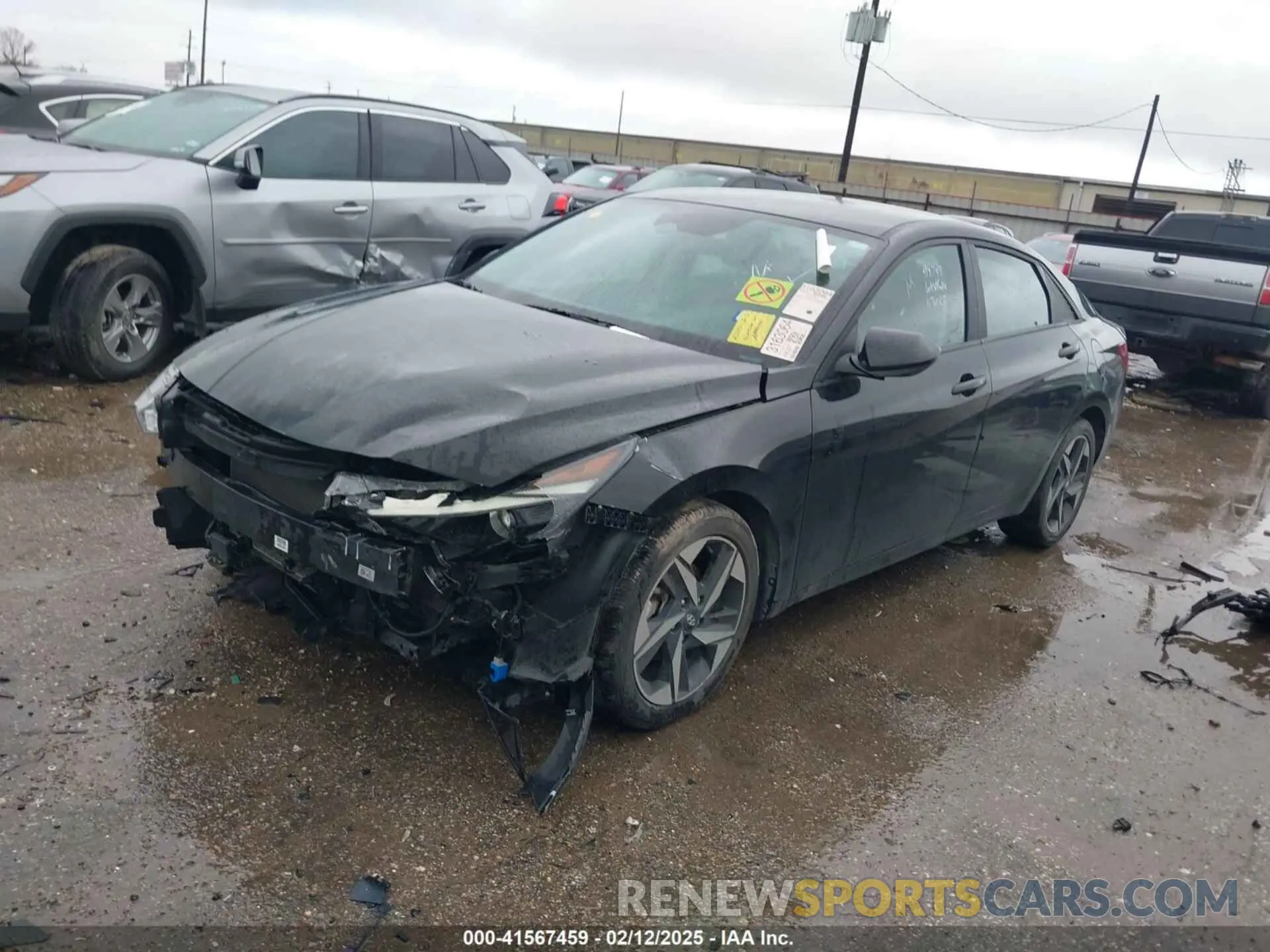 2 Photograph of a damaged car KMHLS4AG0PU549870 HYUNDAI ELANTRA 2023