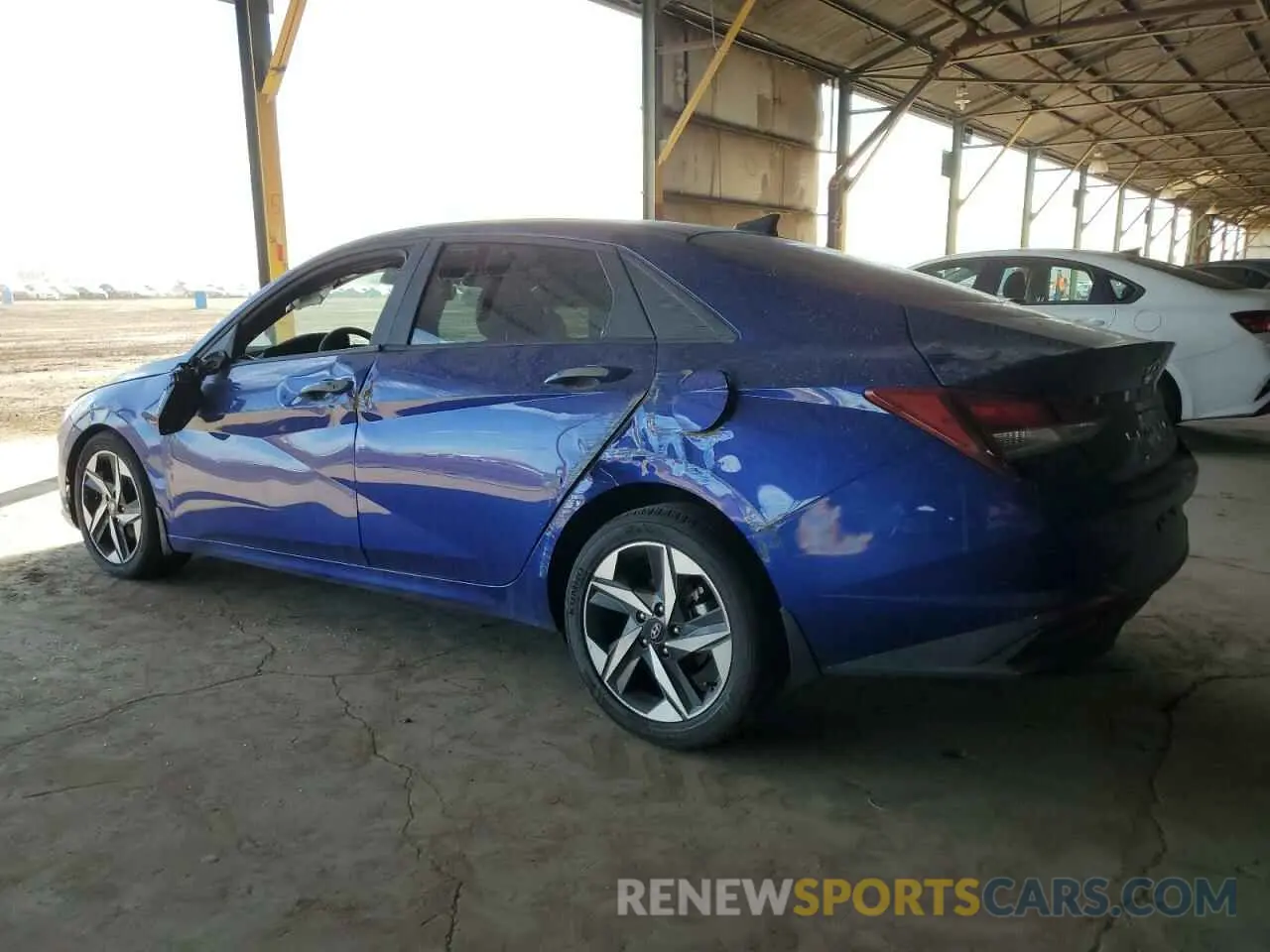 2 Фотография поврежденного автомобиля KMHLS4AG0PU561551 HYUNDAI ELANTRA 2023