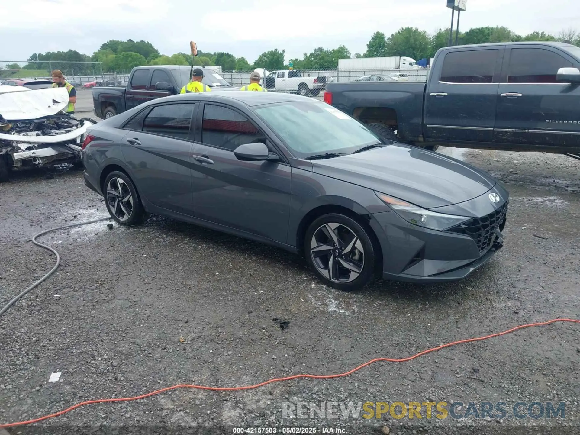 1 Фотография поврежденного автомобиля KMHLS4AG0PU626379 HYUNDAI ELANTRA 2023