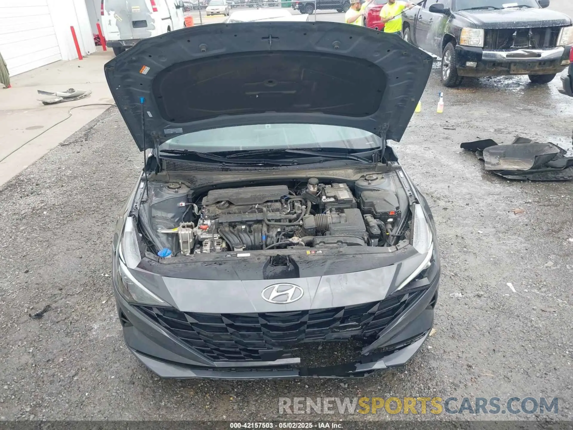 10 Фотография поврежденного автомобиля KMHLS4AG0PU626379 HYUNDAI ELANTRA 2023