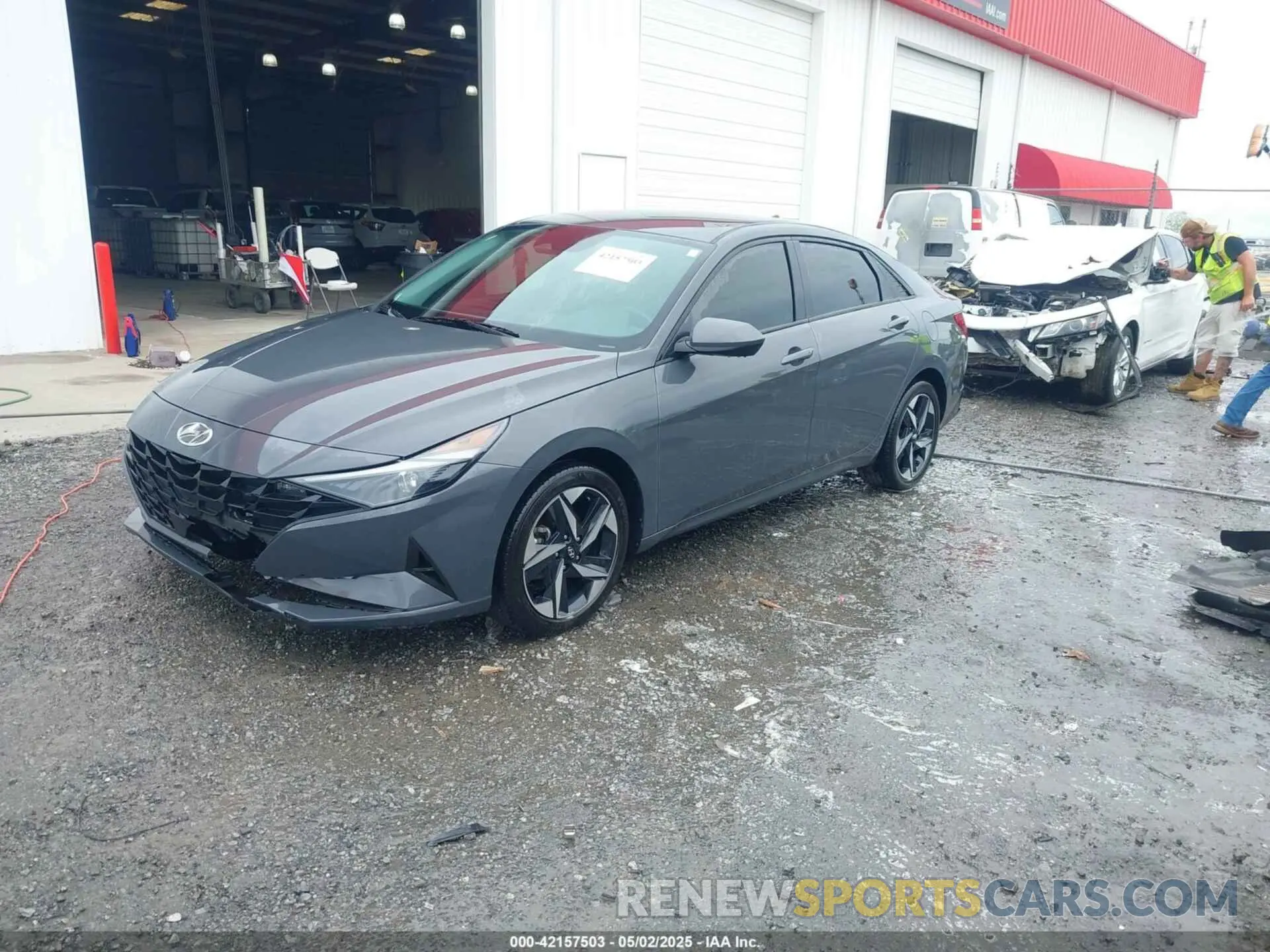 2 Фотография поврежденного автомобиля KMHLS4AG0PU626379 HYUNDAI ELANTRA 2023
