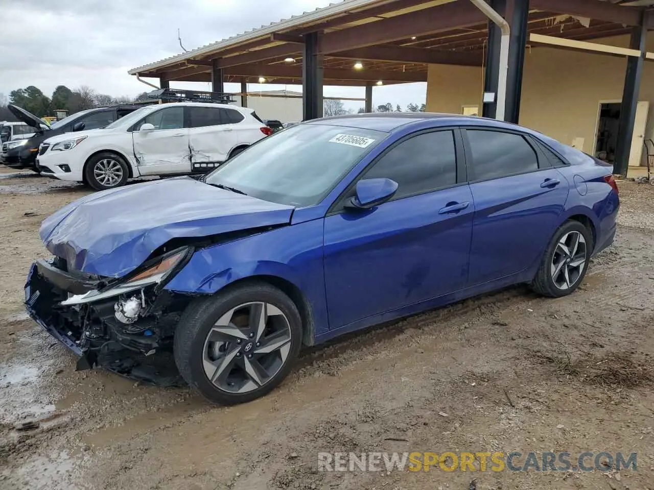 1 Фотография поврежденного автомобиля KMHLS4AG0PU630920 HYUNDAI ELANTRA 2023