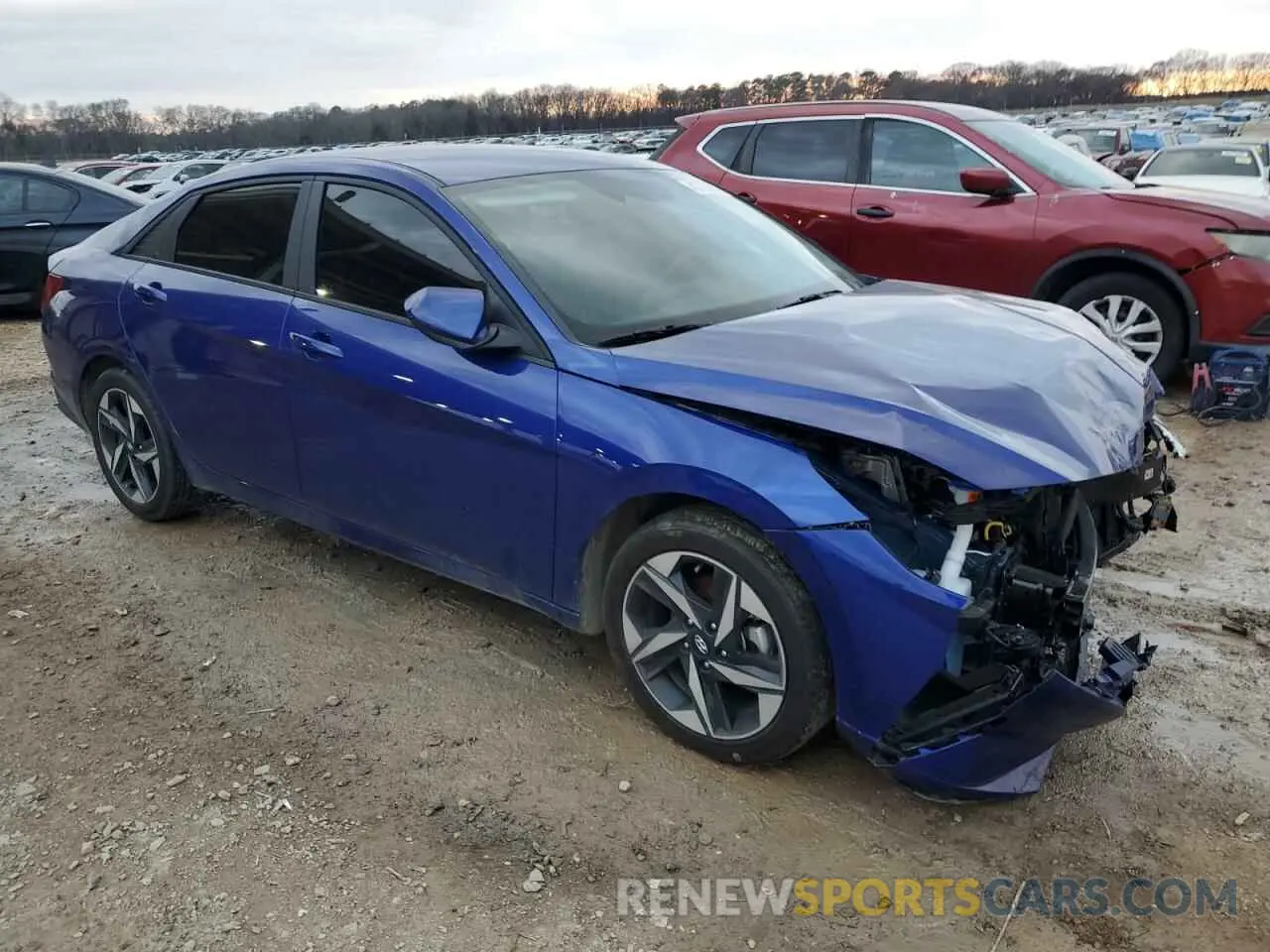 4 Фотография поврежденного автомобиля KMHLS4AG0PU630920 HYUNDAI ELANTRA 2023
