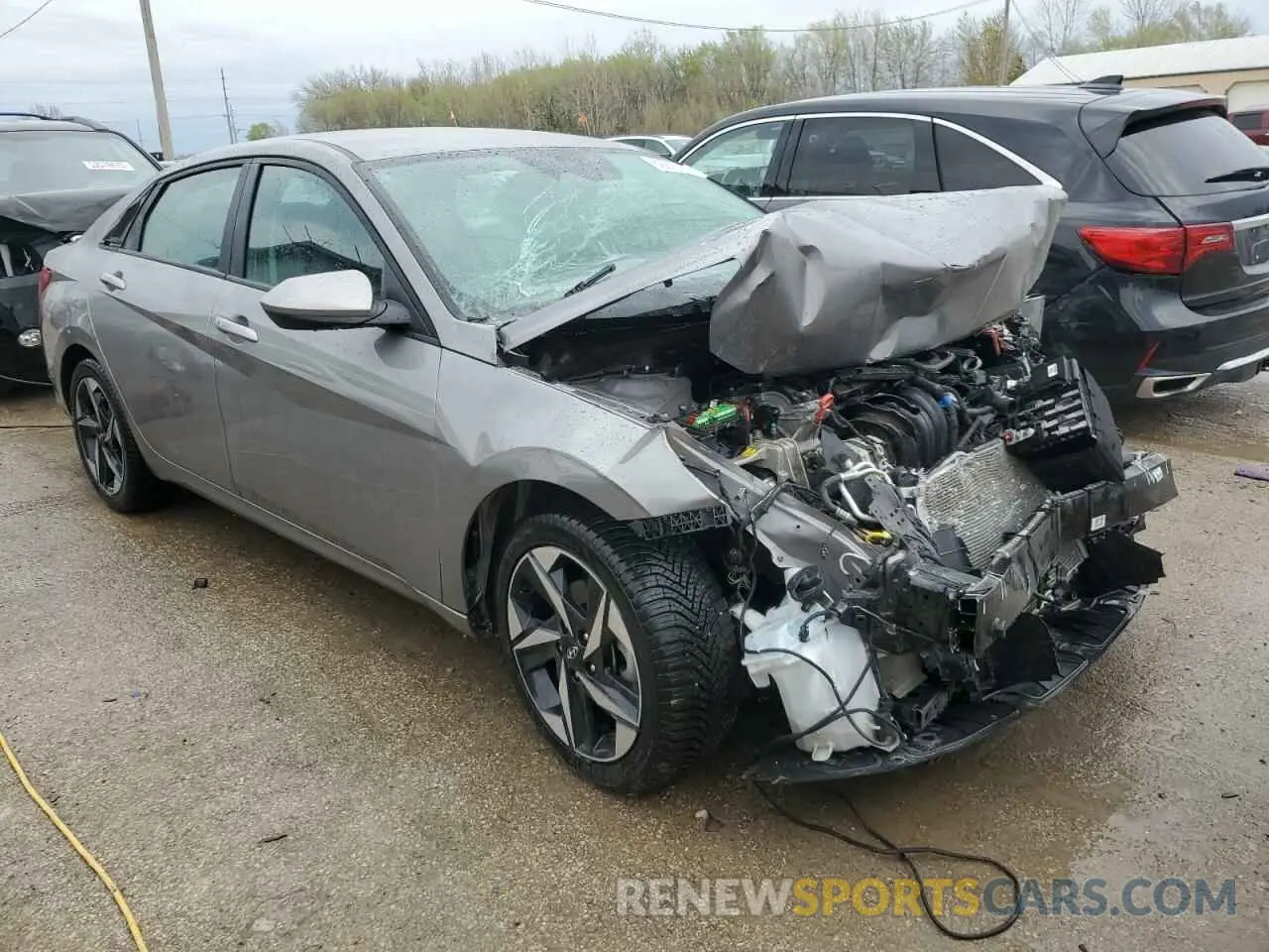 4 Photograph of a damaged car KMHLS4AG1PU417720 HYUNDAI ELANTRA 2023
